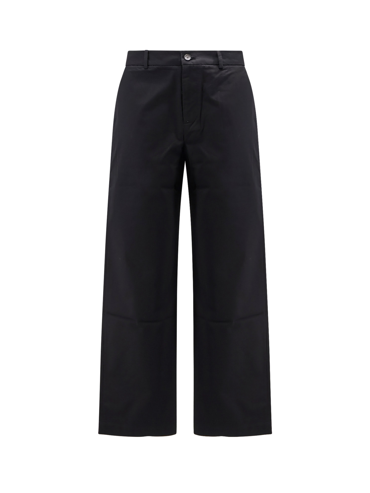 Axel Arigato Serif Straight Chino Pants In Black