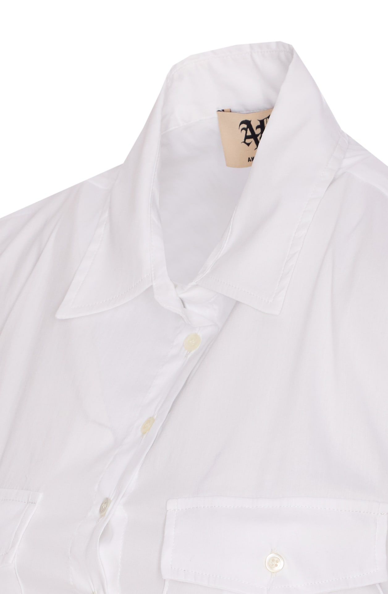 Aniye By Alpha Crop Top In White