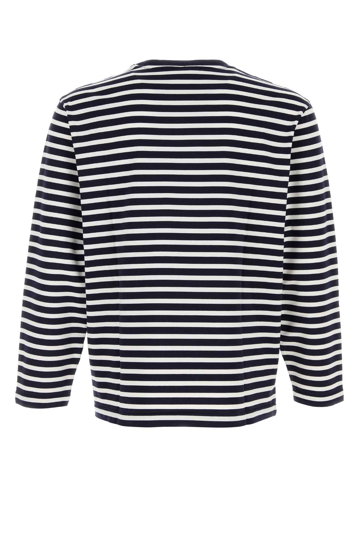 Maison Kitsuné Maison Kitsune Embroidered Cotton Oversize T-shirt In Multi