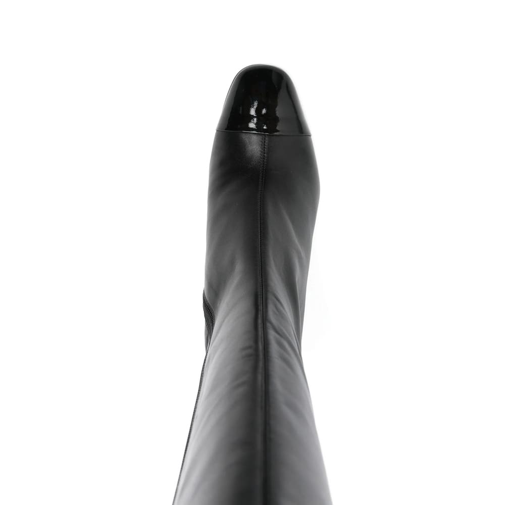 Carel Sunrise Leather Boots In Multi