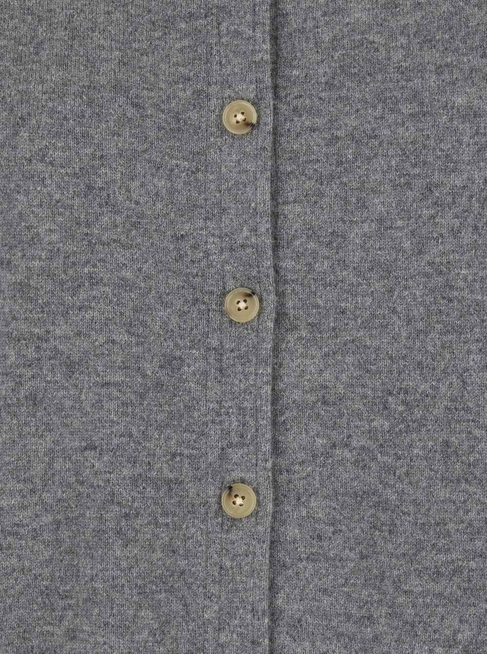 Totême Grey Shirt With Raglan Sleeves In Cashmere Woman In Gray
