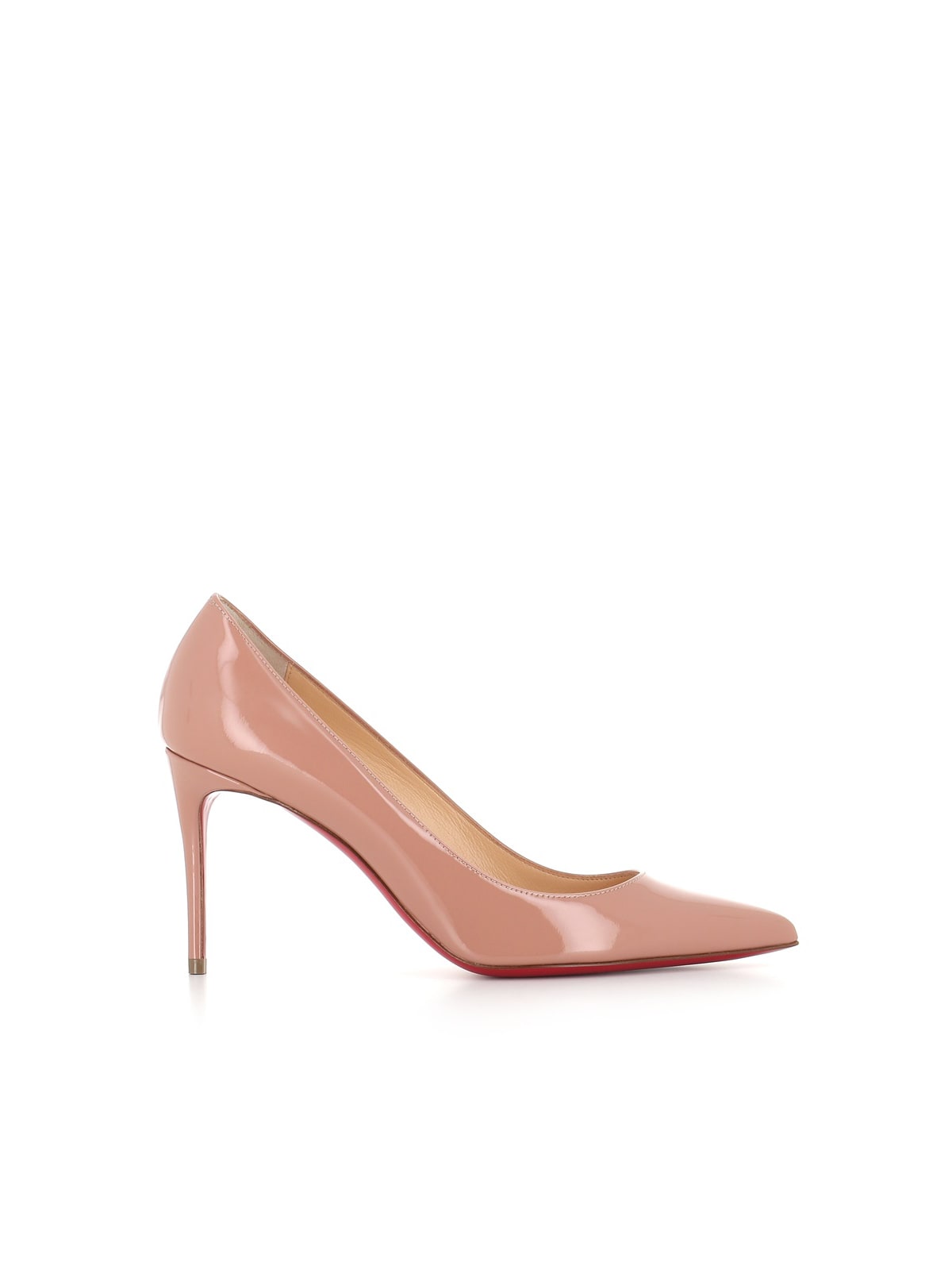 Shop Christian Louboutin Décolletè Kate 85 In Nude