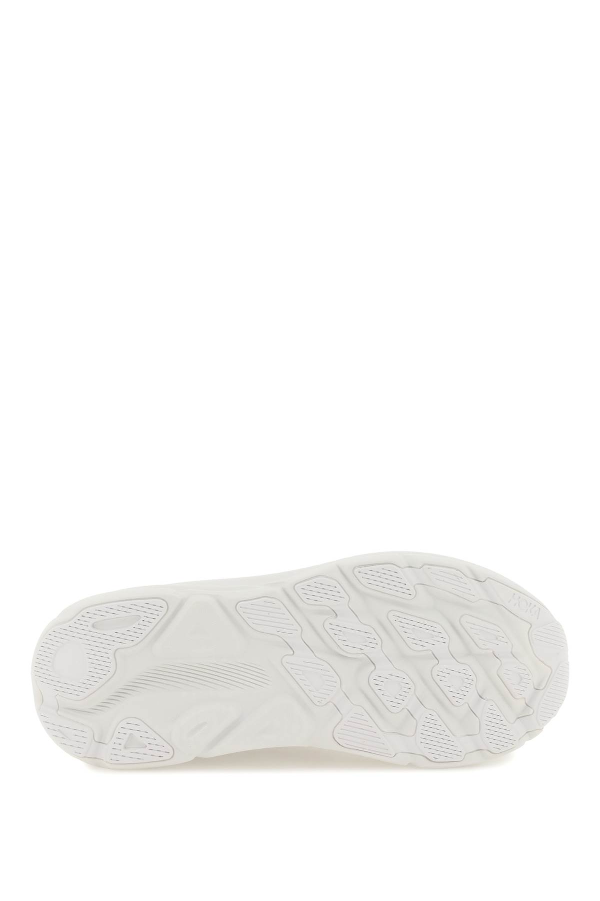 Shop Hoka Clifton 9 Sneakers In White White (white)