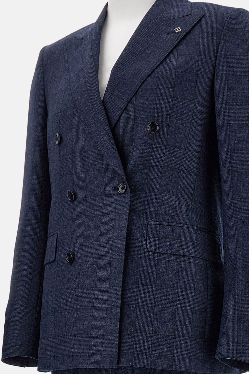 Tagliatore Virgin Wool Bruce Suit In Black