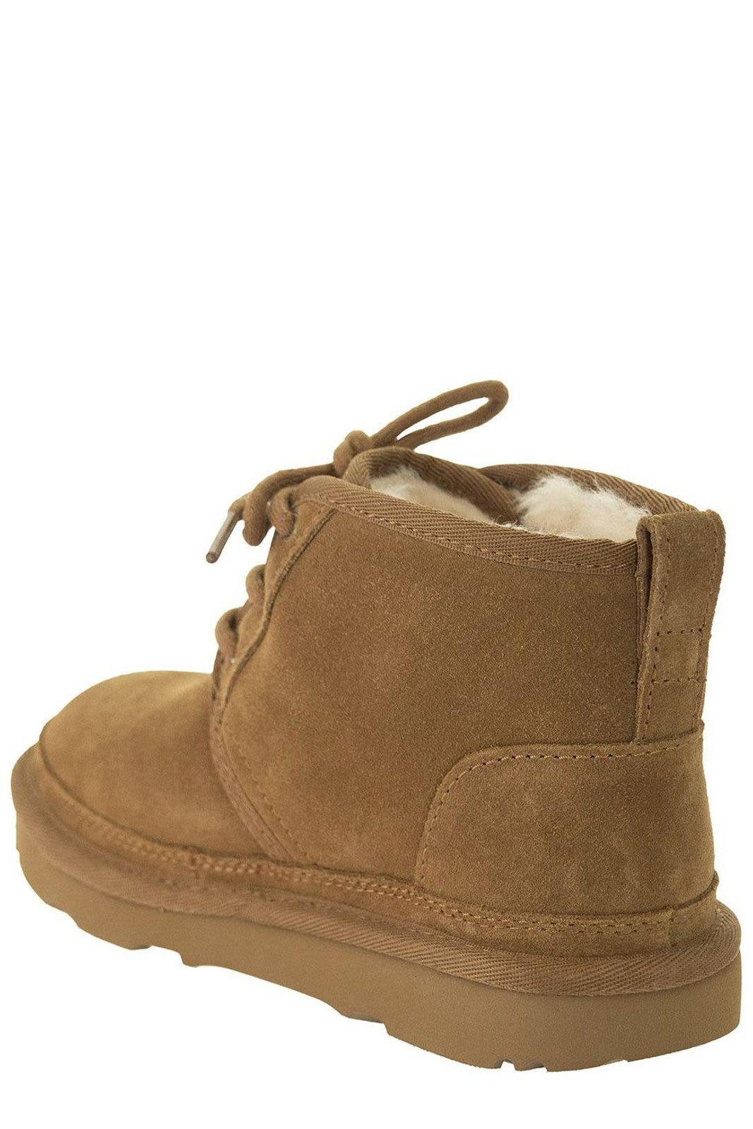 Shop Ugg Neumel Ii Lace-up Ankle Boots In Neutrals