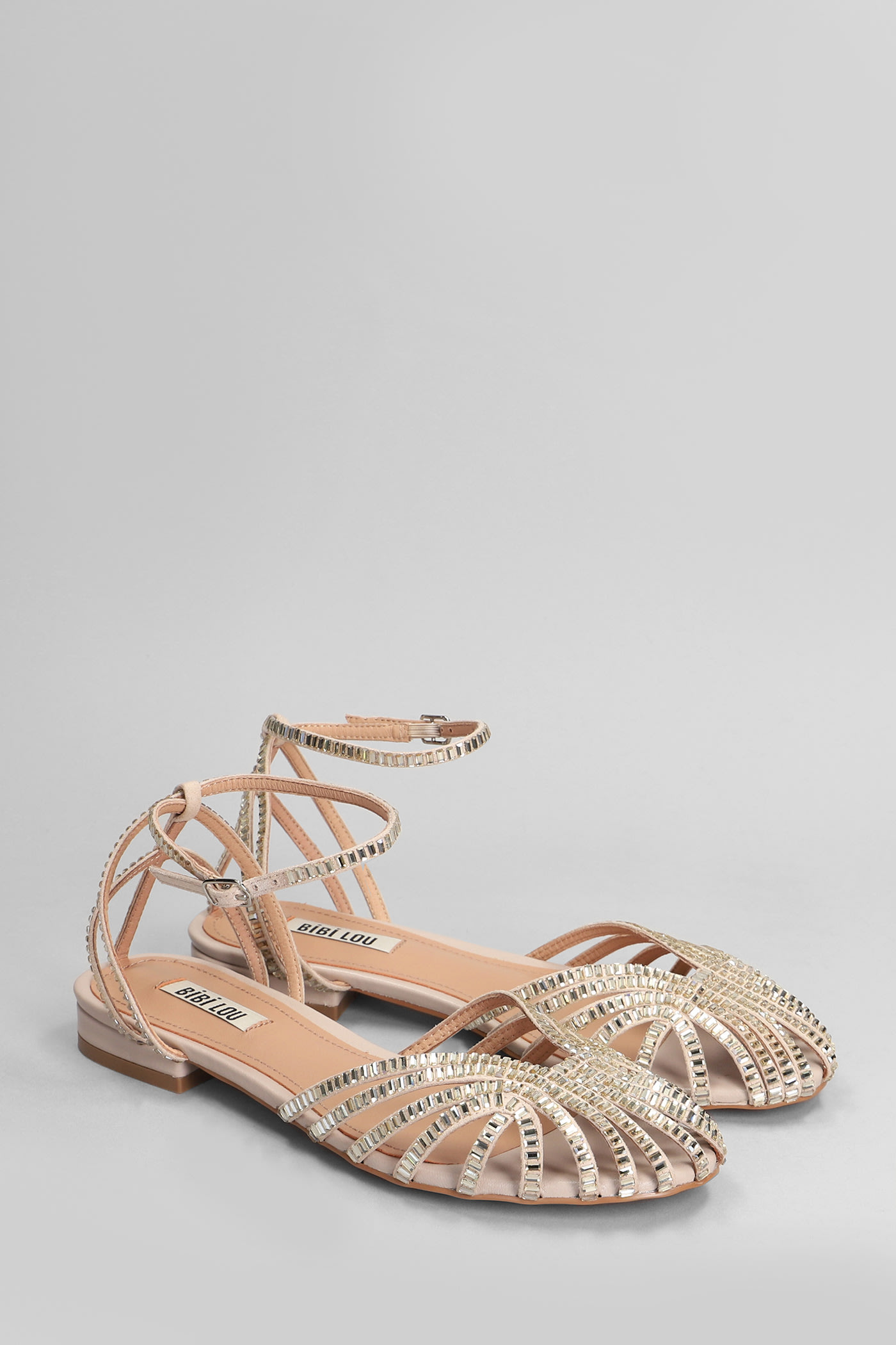 Bibi Lou Serabi Flats In Powder Leather Smart Closet