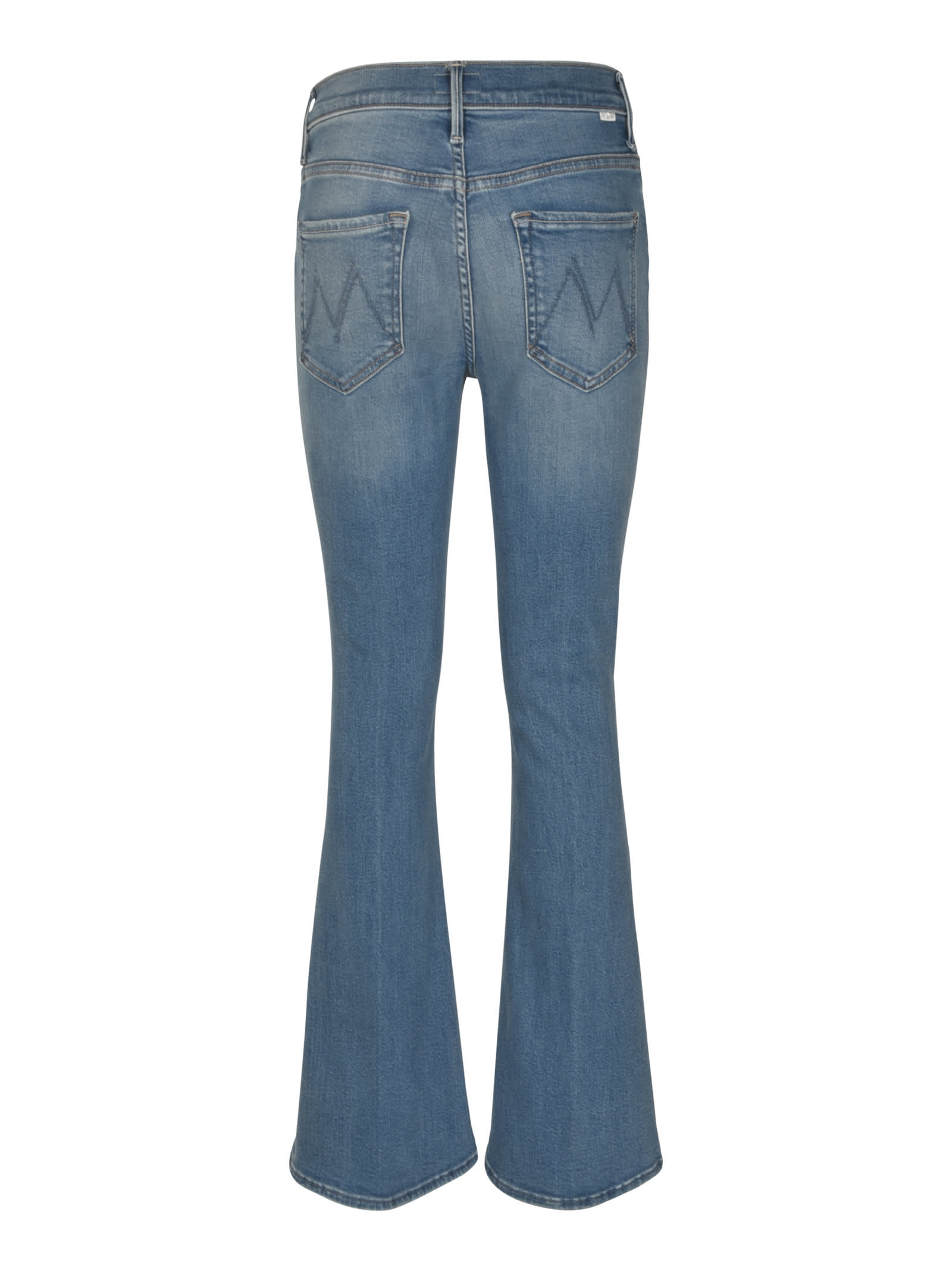 Shop Mother Weekender Jeans In Stonewash