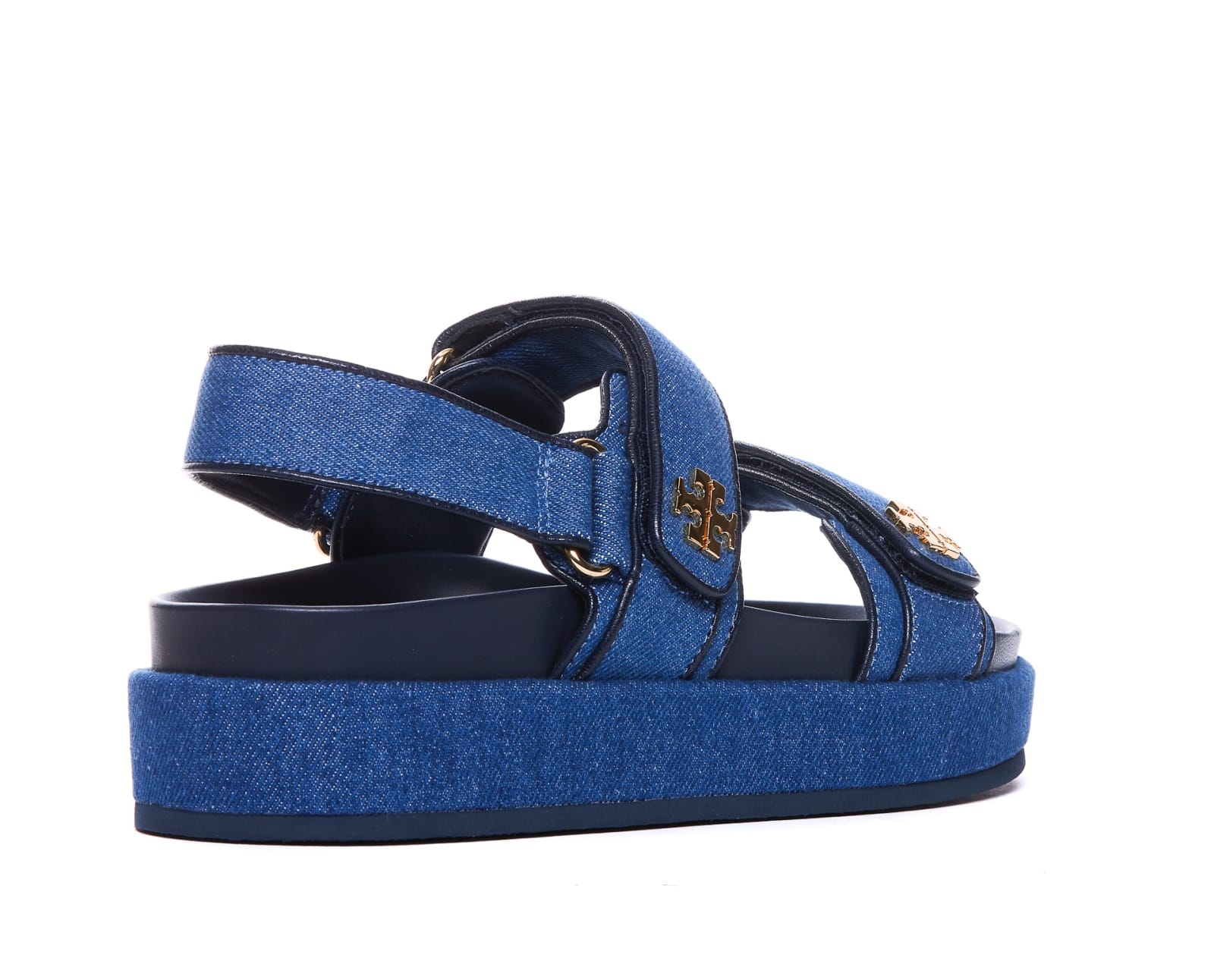 Shop Tory Burch Kira Sandals In Blue