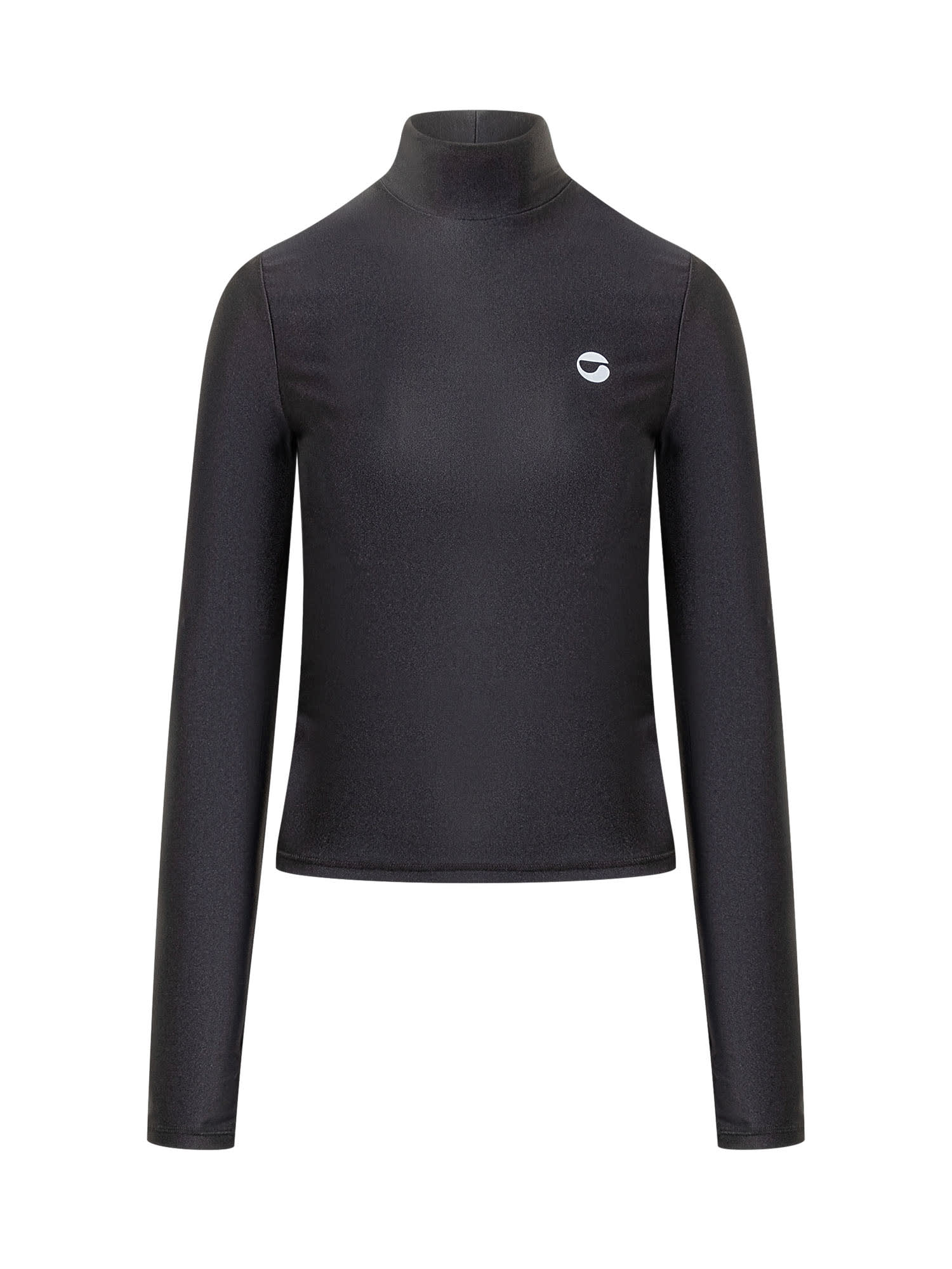 Shop Coperni Top With Logo In Black