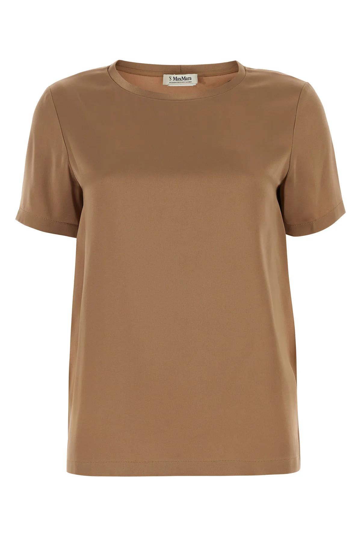 'S Max Mara Biscuit Satin Rebecca T-shirt