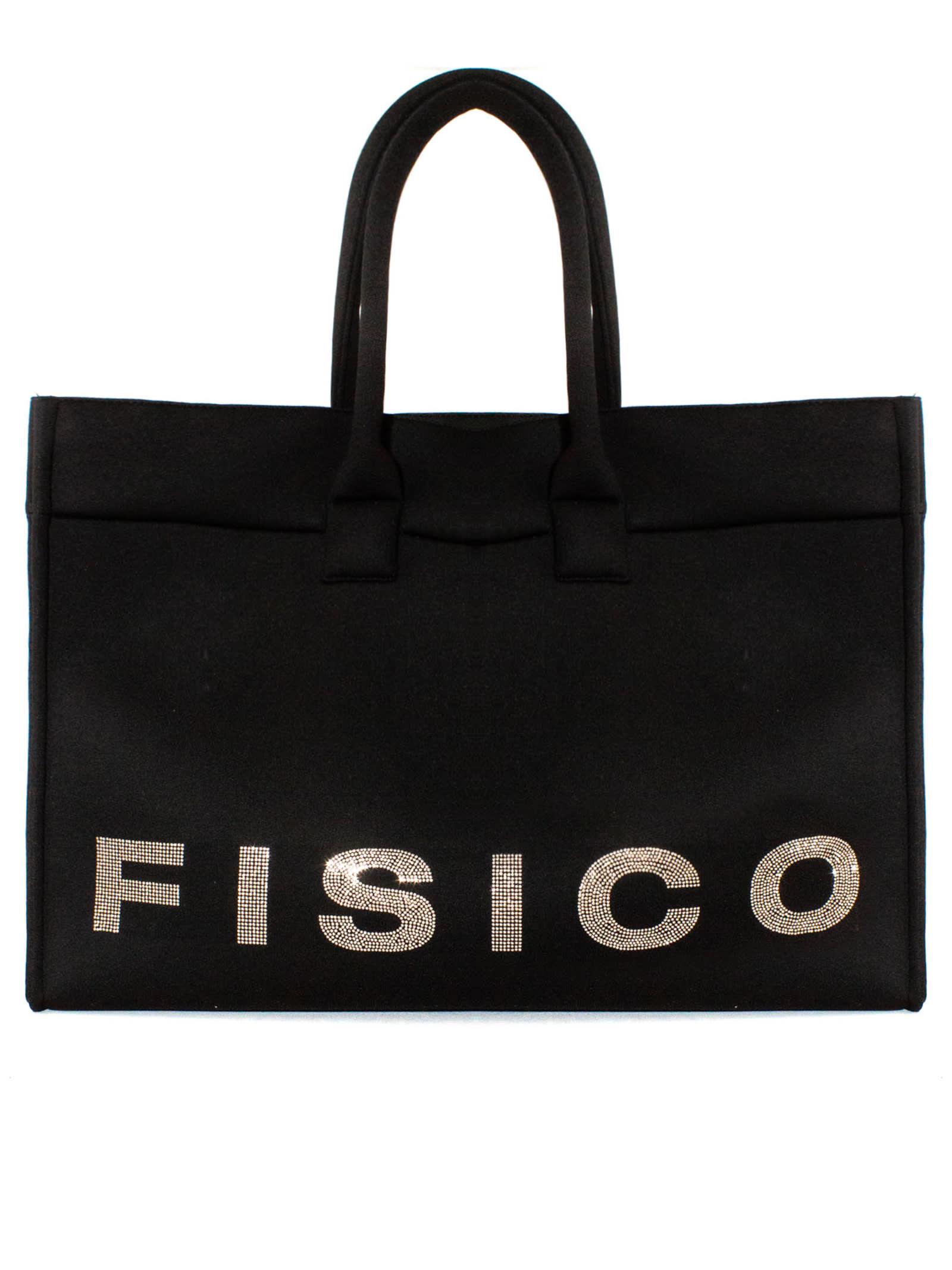 Fisico - Cristina Ferrari Black Microfibre Tote Bag
