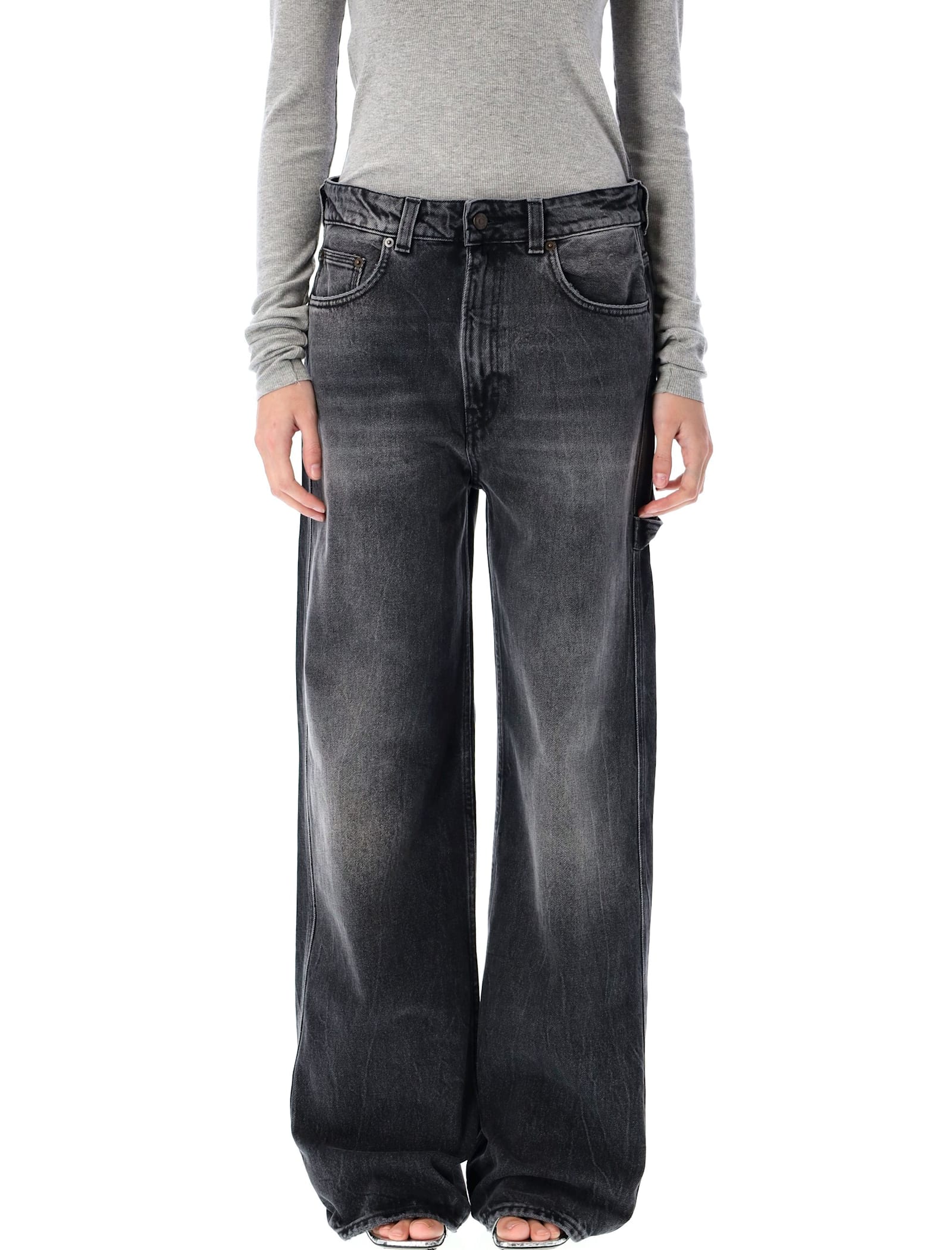 Winona Spider Black Denim Pants