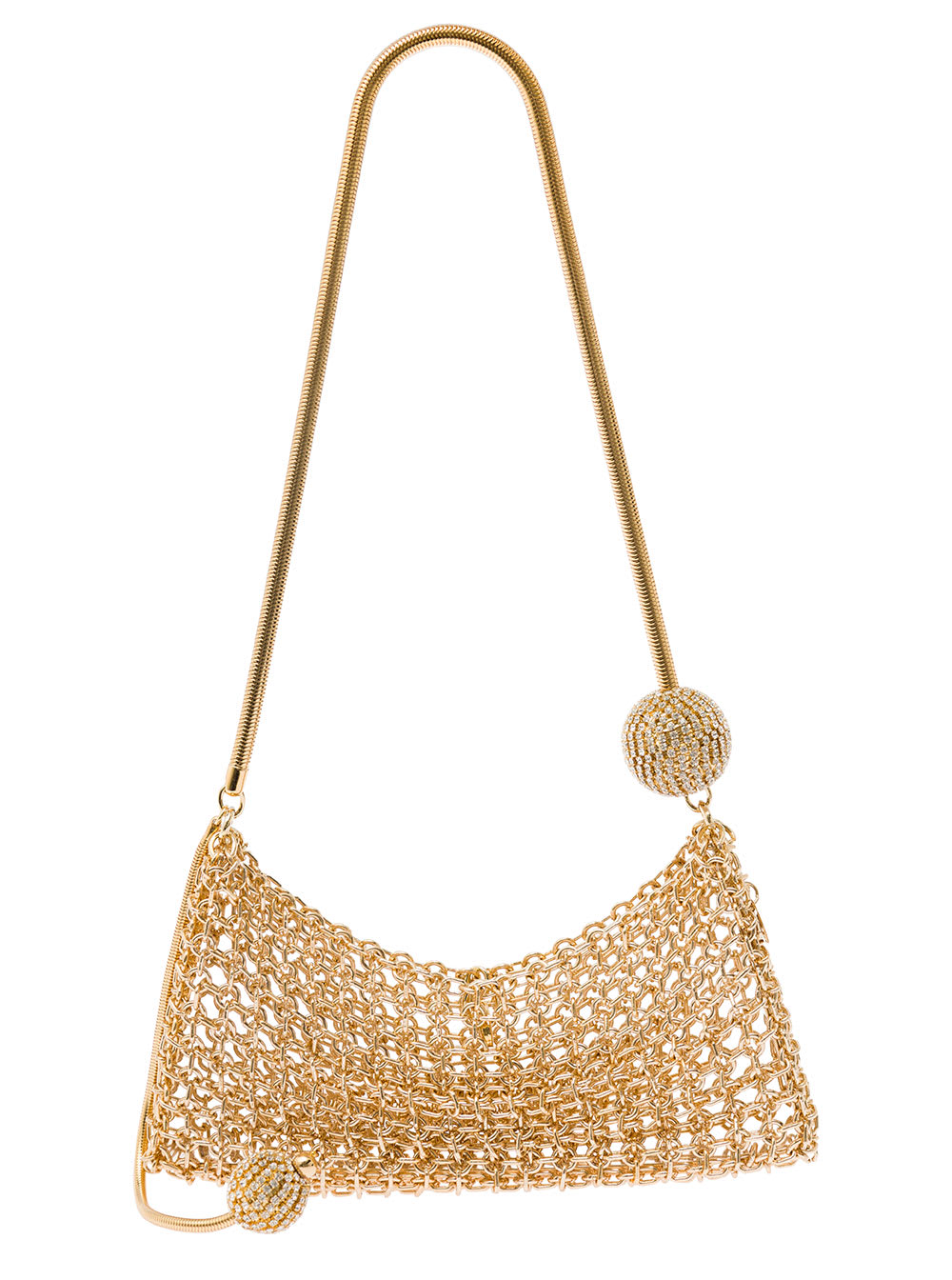 Shop Silvia Gnecchi Trily Bag In Metallic