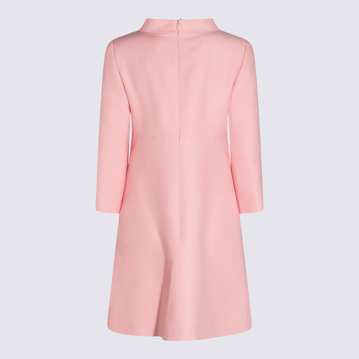 VALENTINO PINK WOOL MINI DRESS 