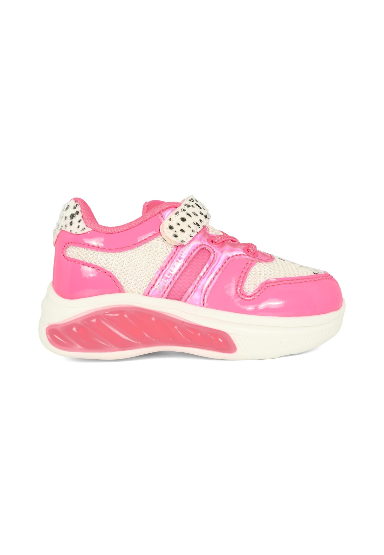 Billieblush Pink Luminous Sneakers For Girl In Pink