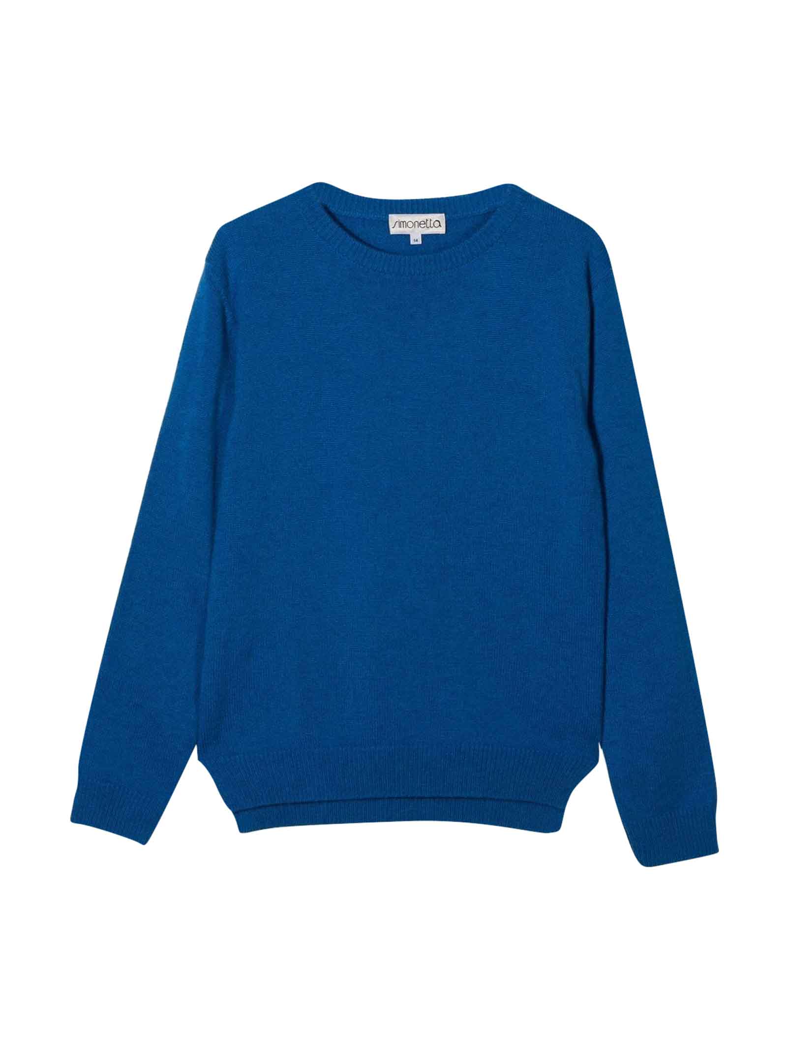 Simonetta Blue Sweater Girl