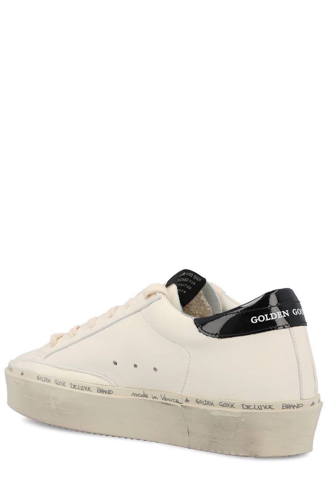 Shop Golden Goose Hi Star Low-top Sneakers In White