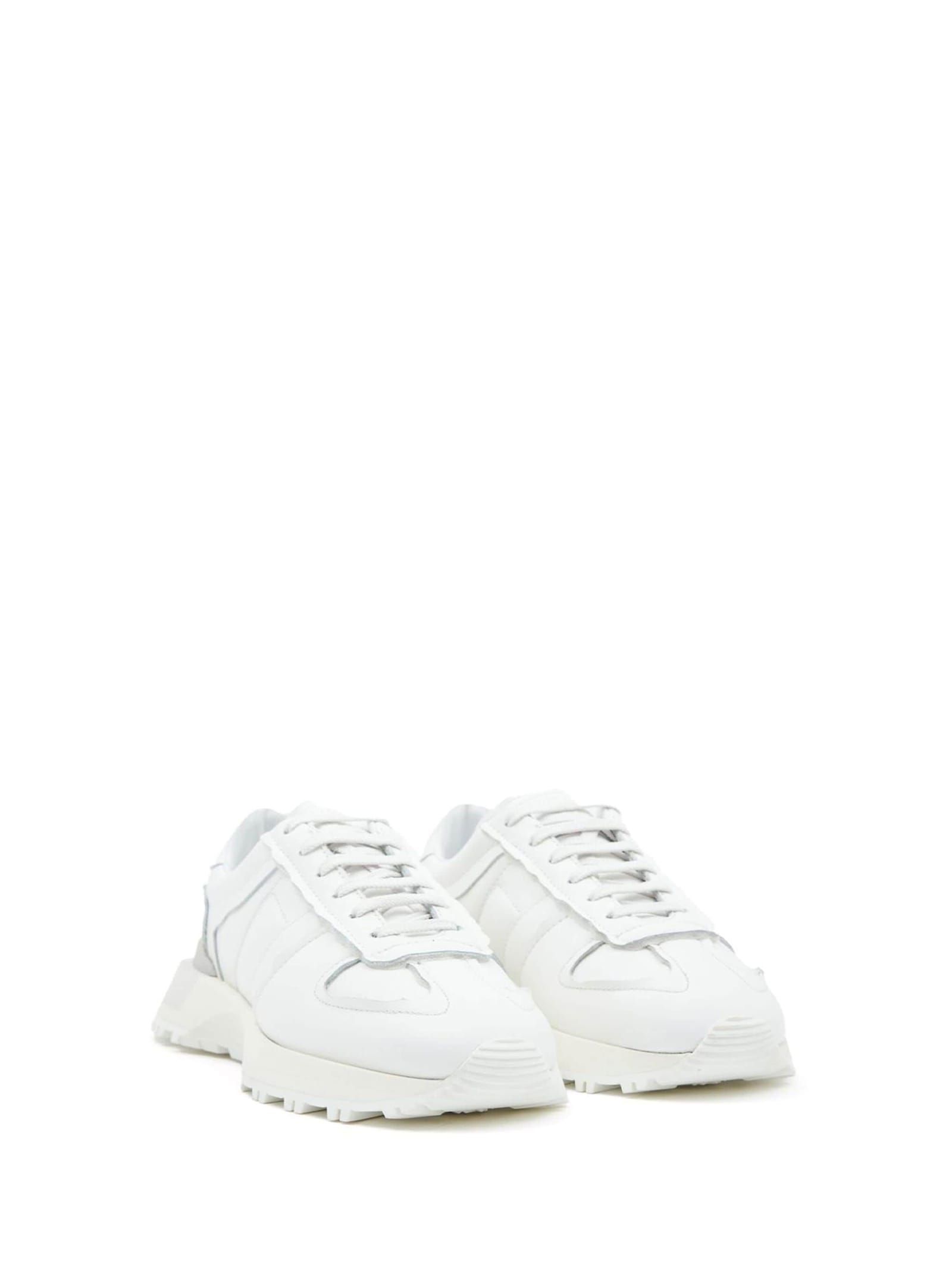 Shop Maison Margiela Sneakers In White/p