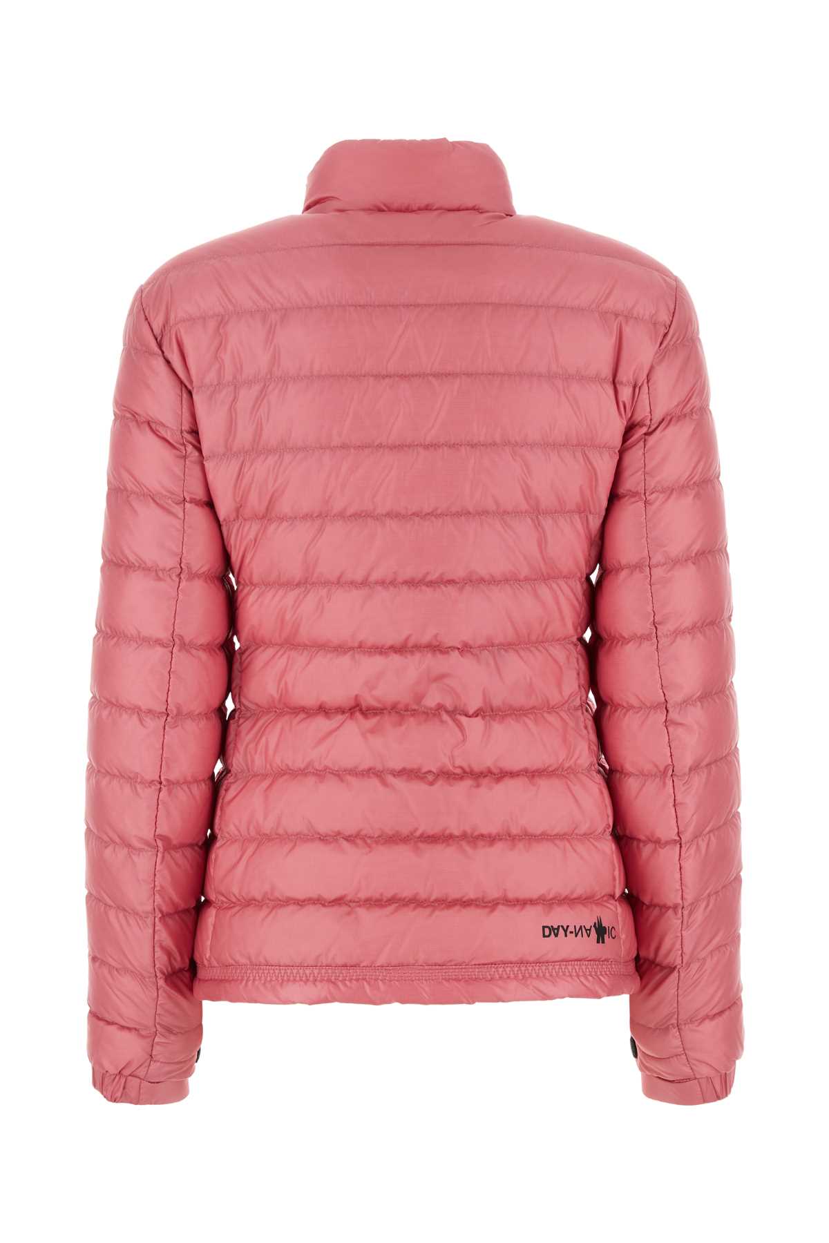 Shop Moncler Pink Nylon Walibi Down Jacket In 542