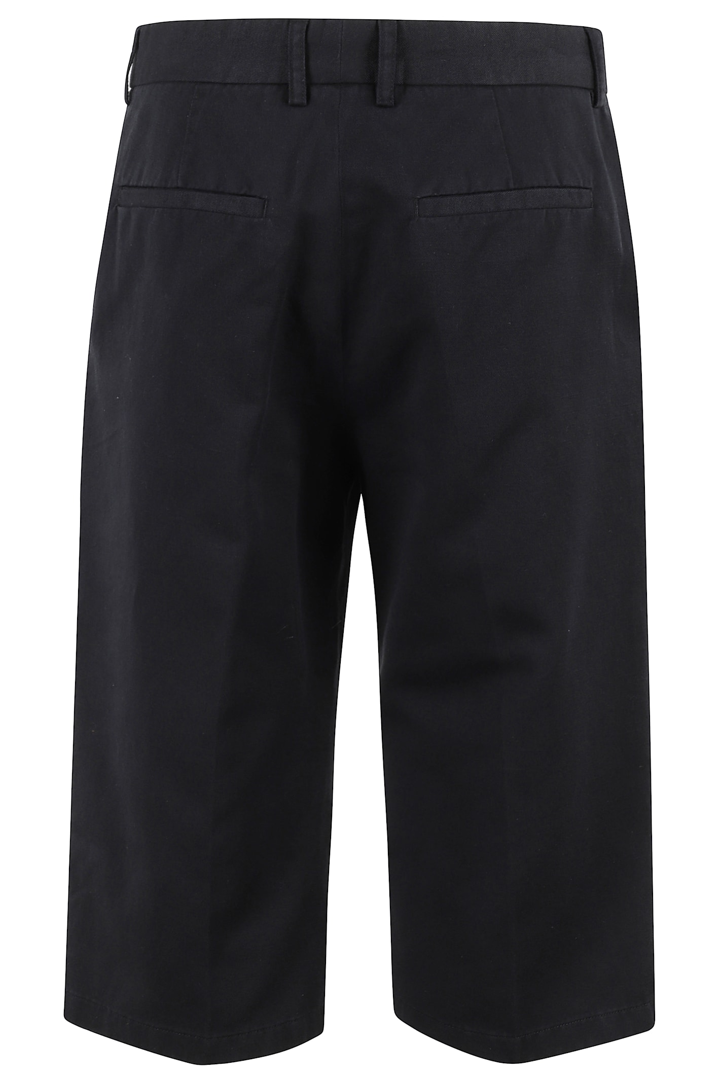 Shop Filippa K Linen Shorts In Black