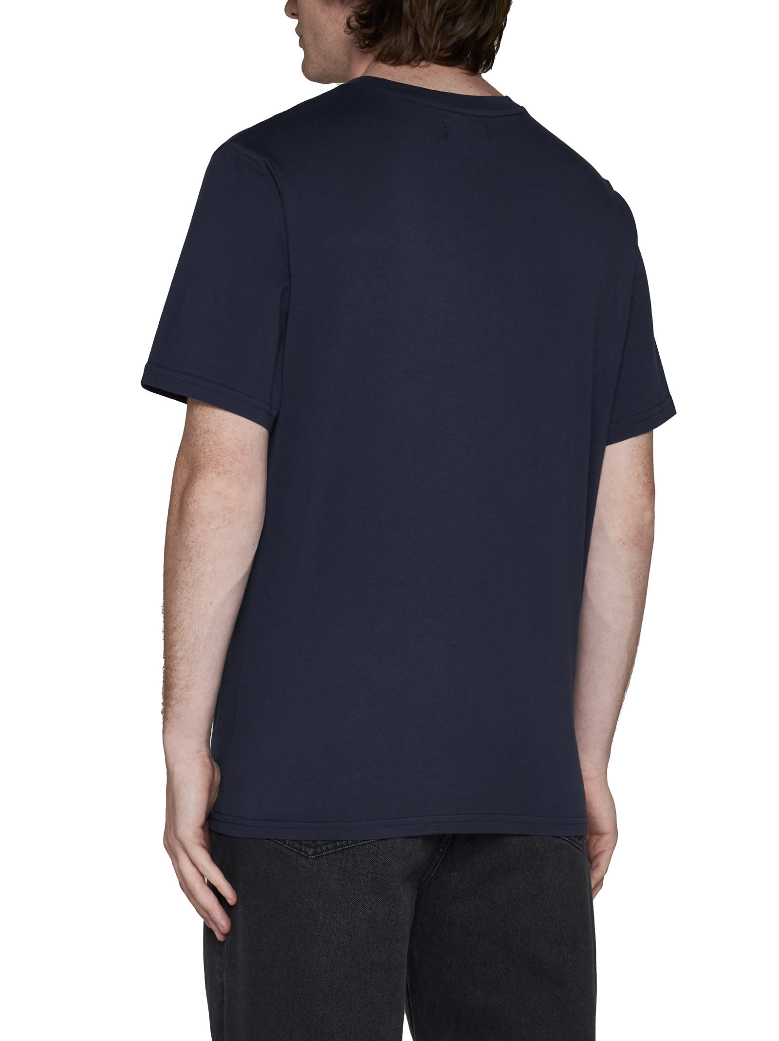 Shop Autry T-shirt In Apparel Blue