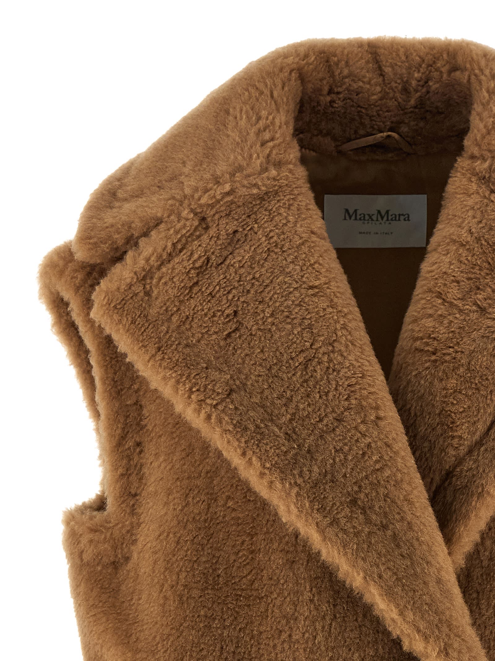 Max Mara Breda1234 Vest In Brown