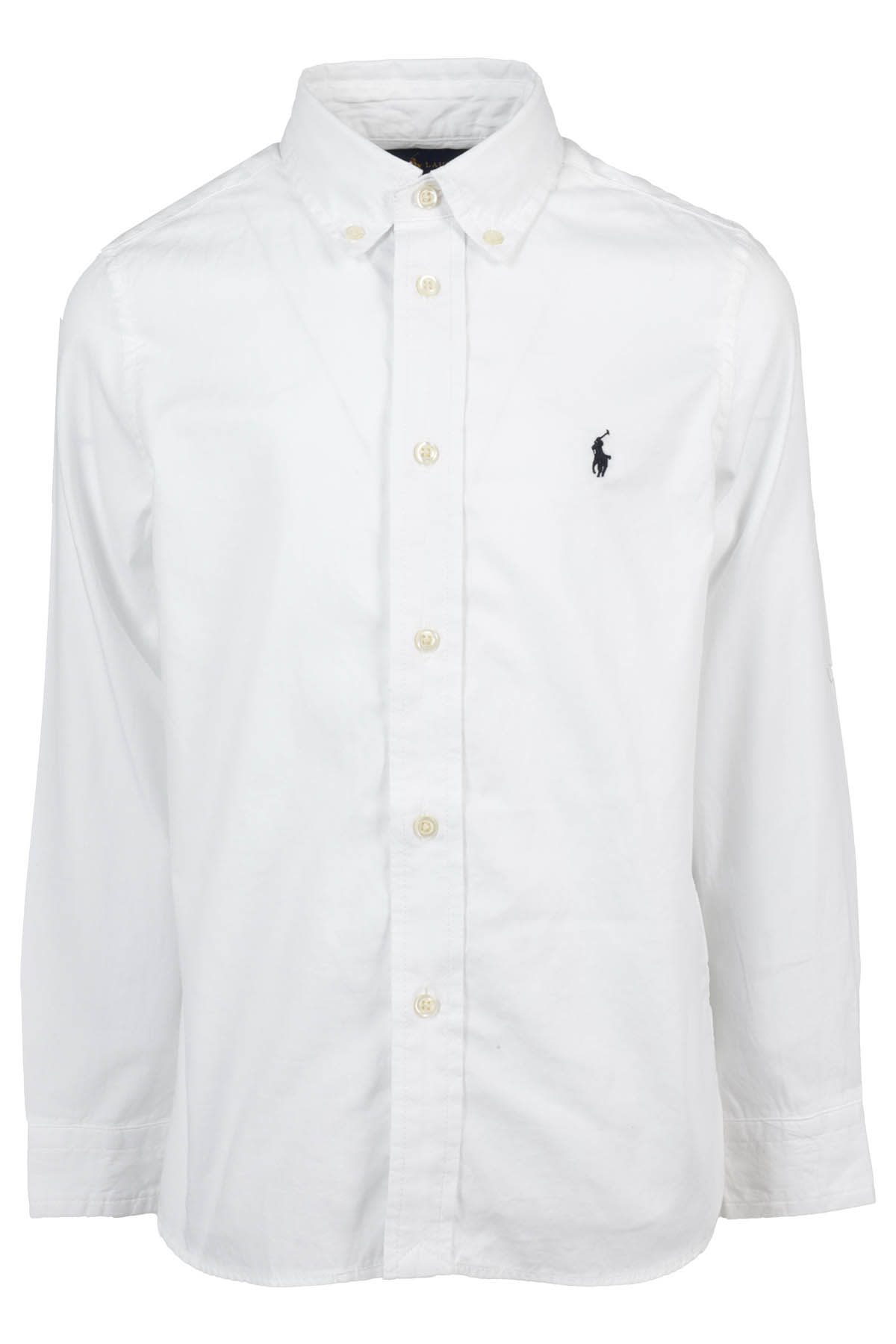 Polo Ralph Lauren Cotton Mesh Polo Shirt In White