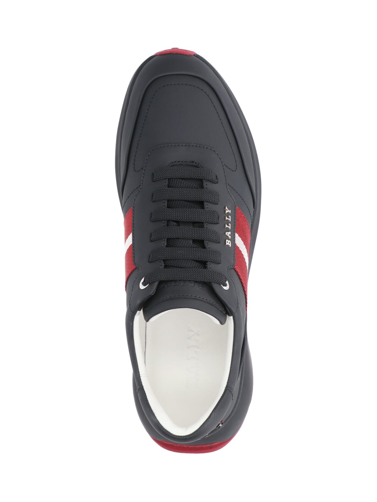 Shop Bally Tennis Sneakers In Black