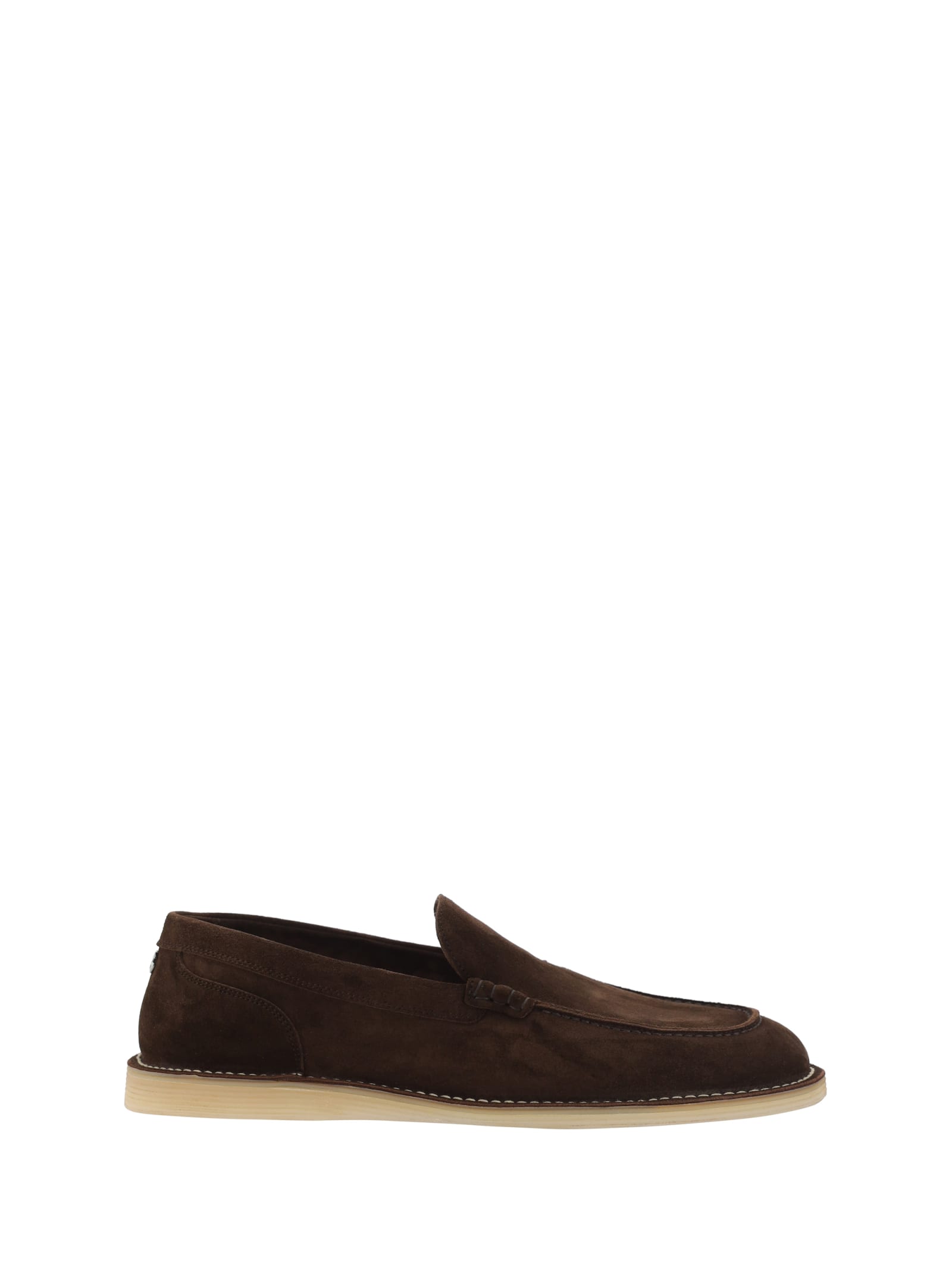 Shop Dolce & Gabbana Loafers In Ebono1