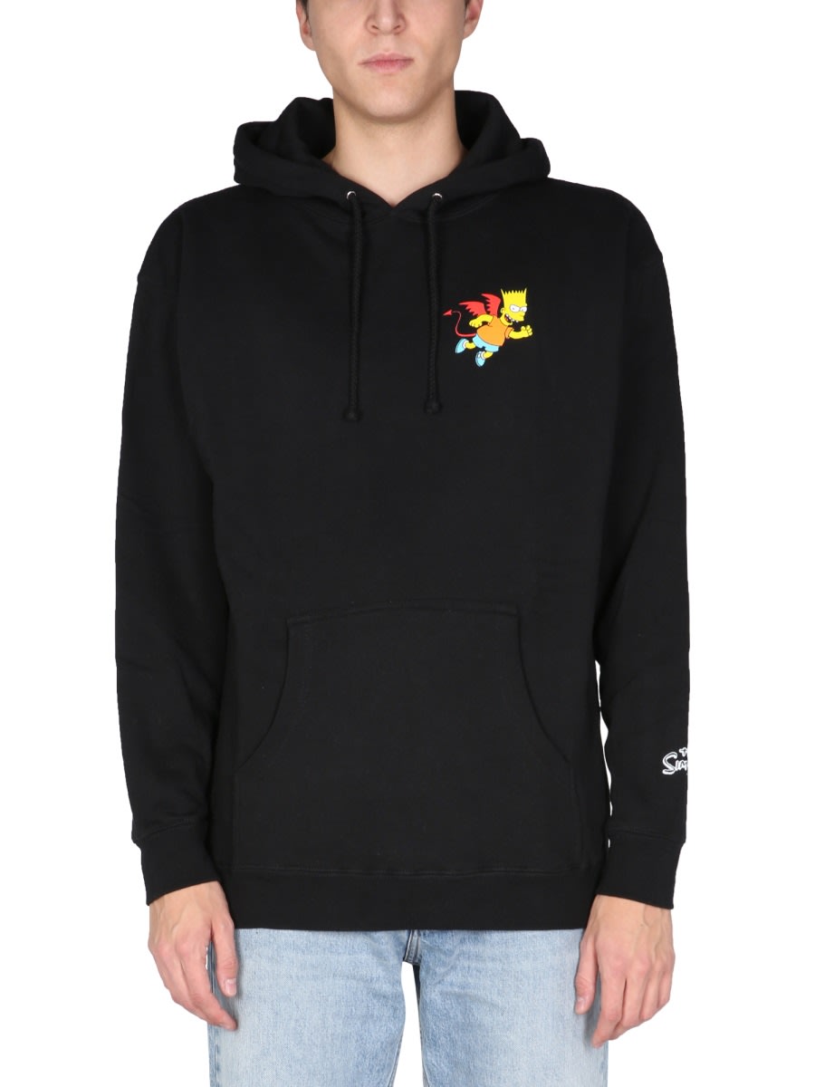 Market Devil Bart Sweatshirt In Black