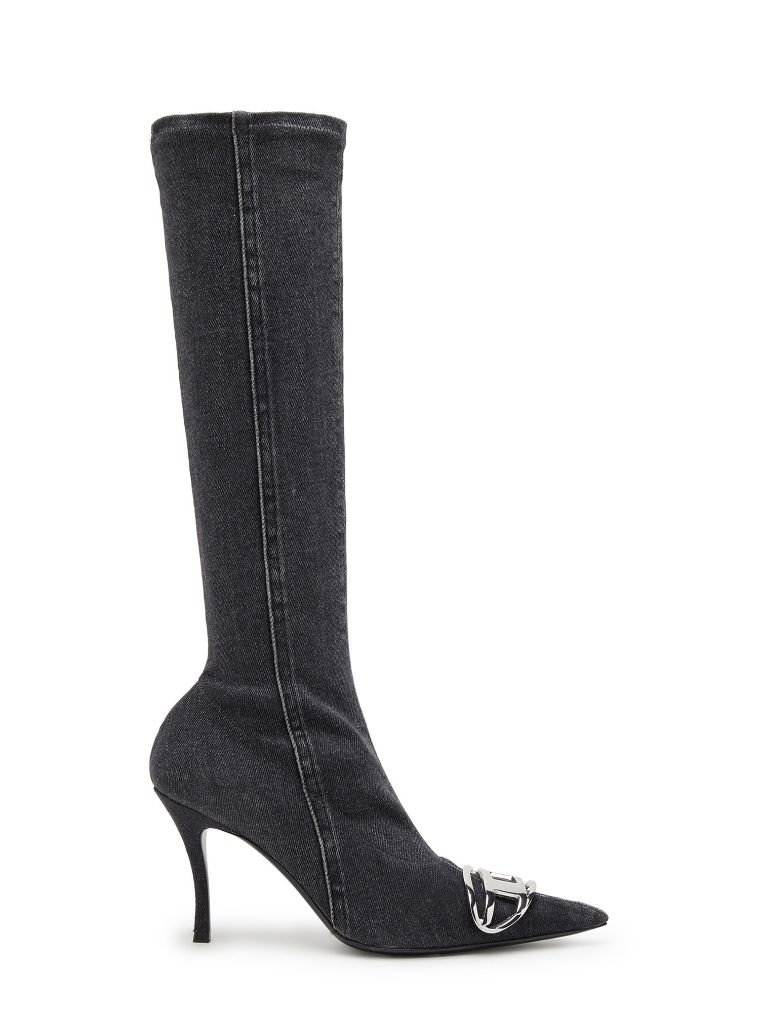 Shop Diesel Venus Boots In Black