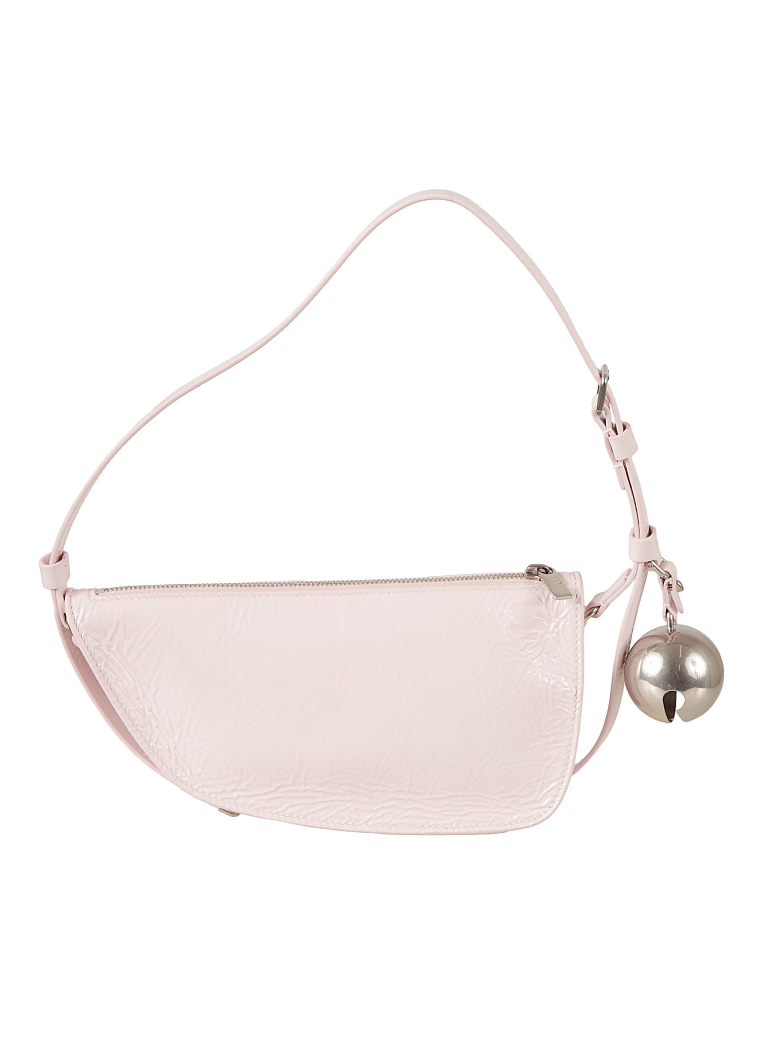 Shop Burberry Shield Sting Shoulder Bag In Cameo