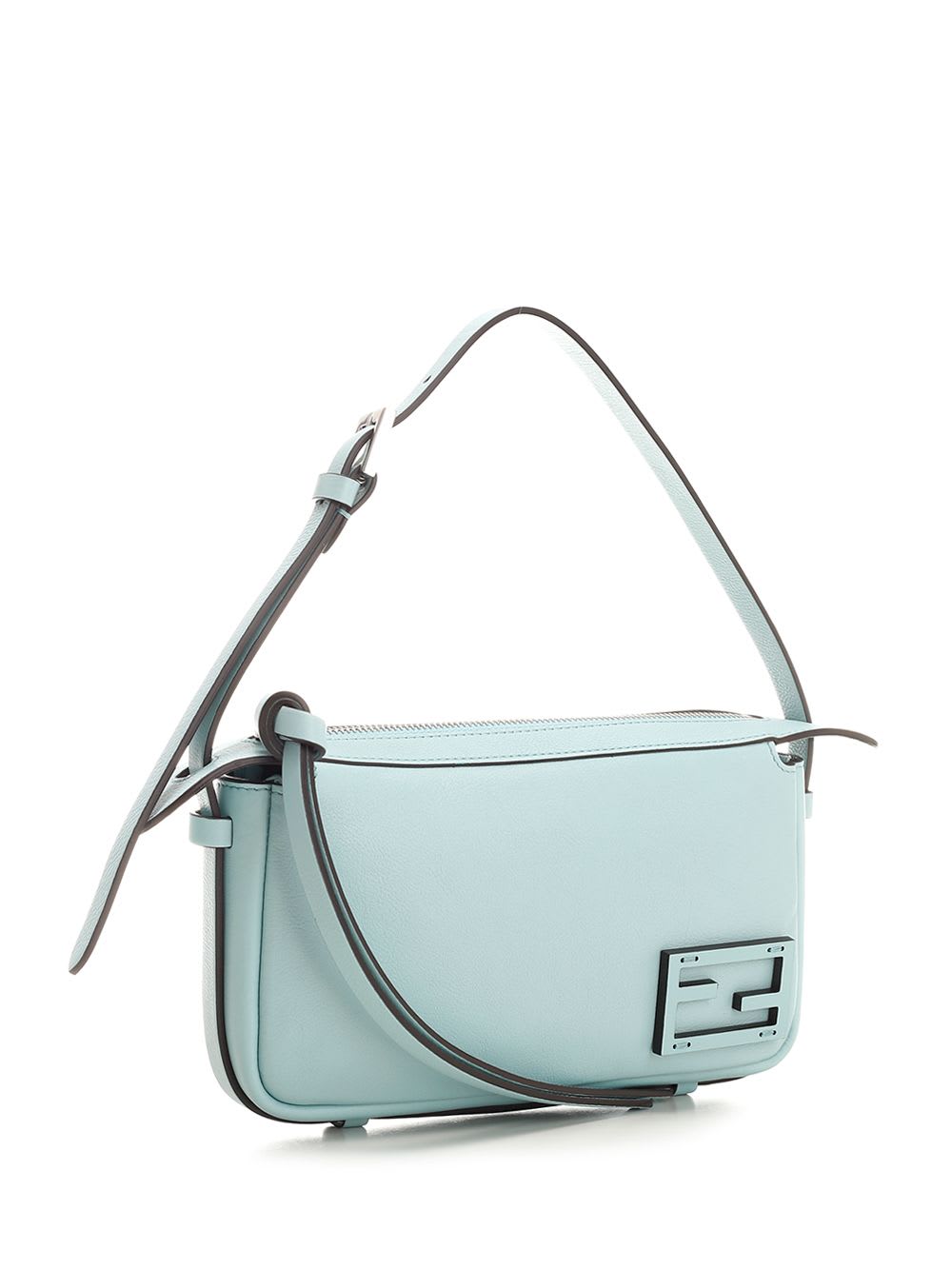 Shop Fendi Simply  Bag In Light Blue