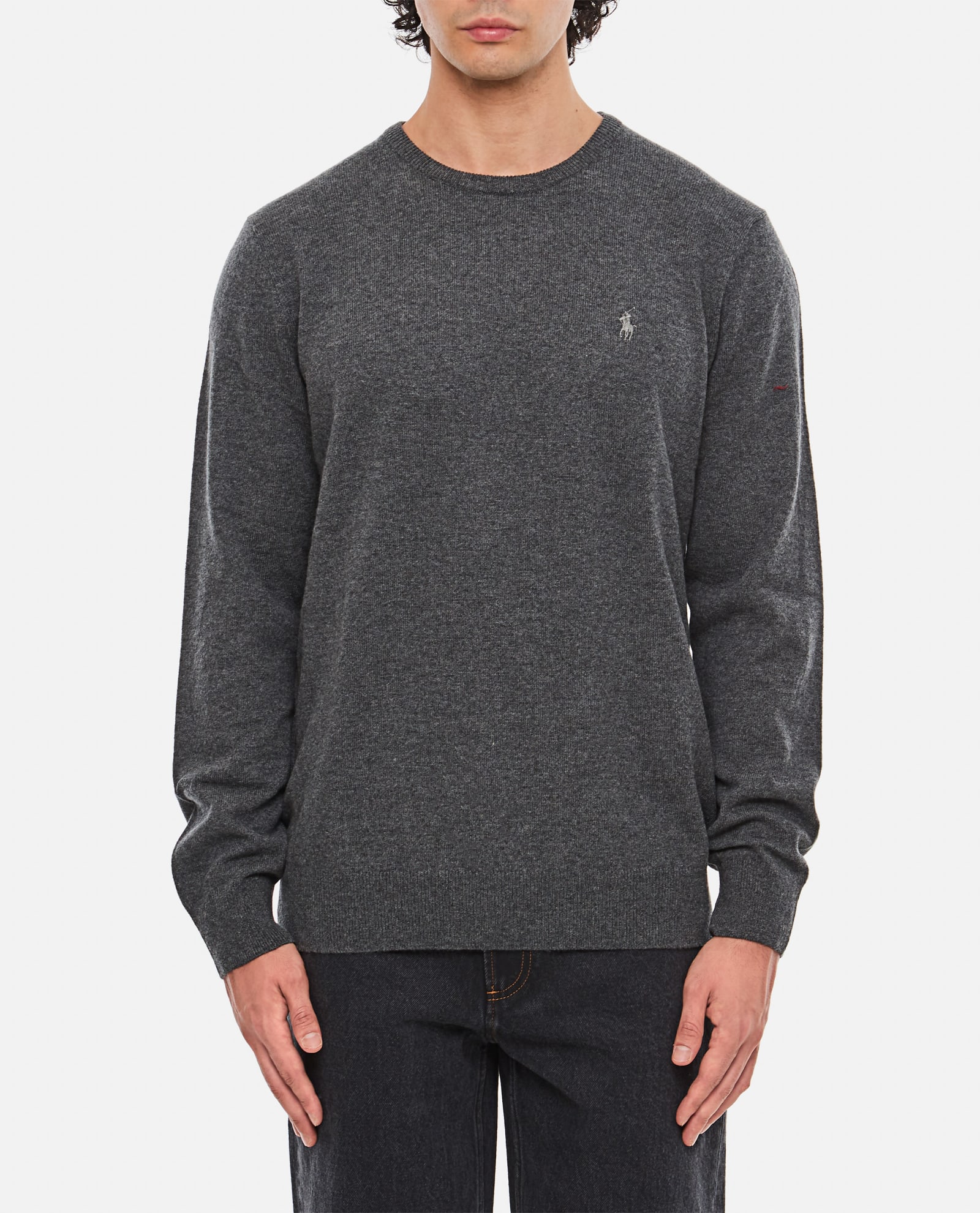 Shop Polo Ralph Lauren Pullover In Grey