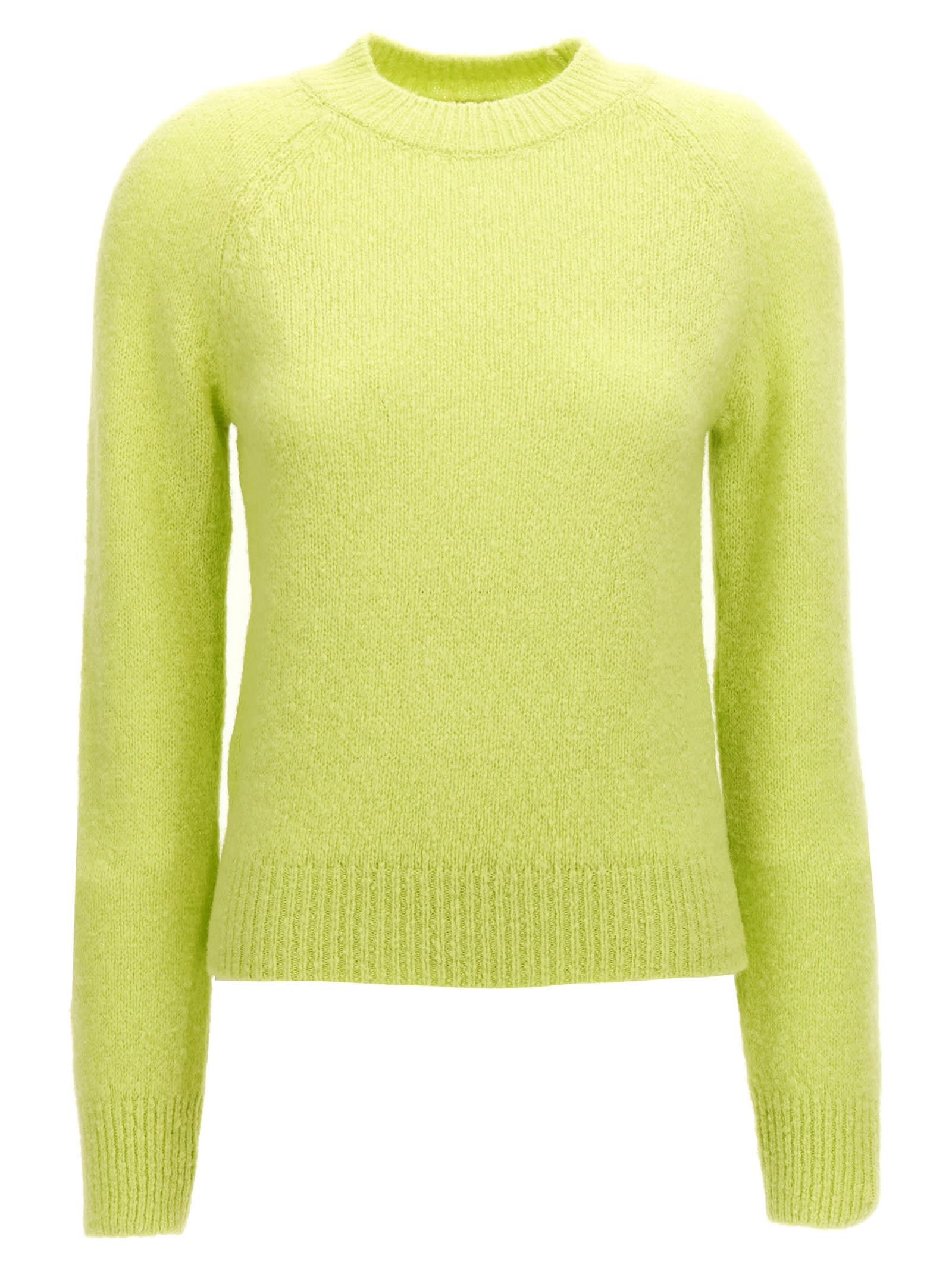 Shop Dries Van Noten Texas Sweater In Yellow