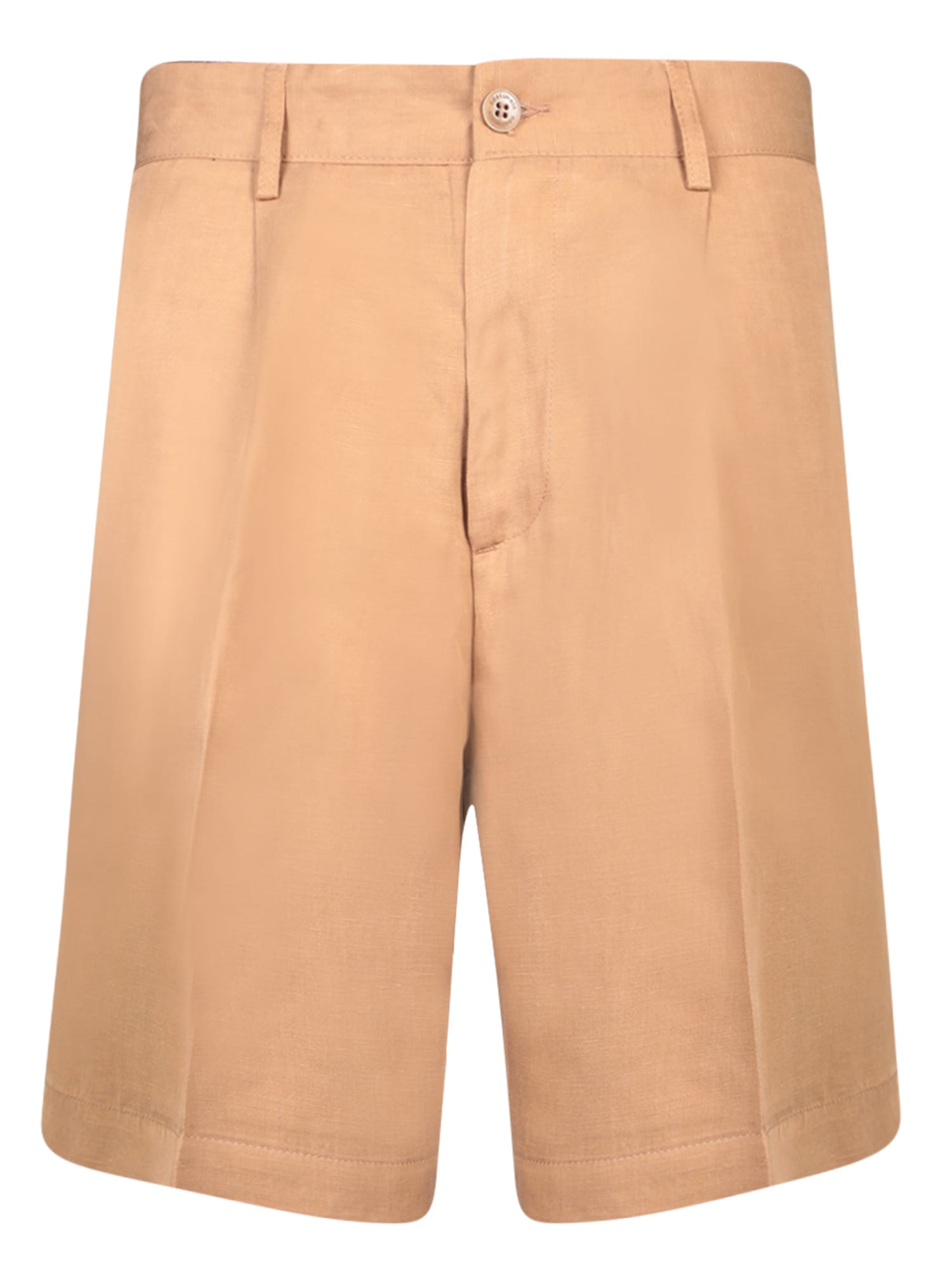 Visentin Beige Bermuda Shorts