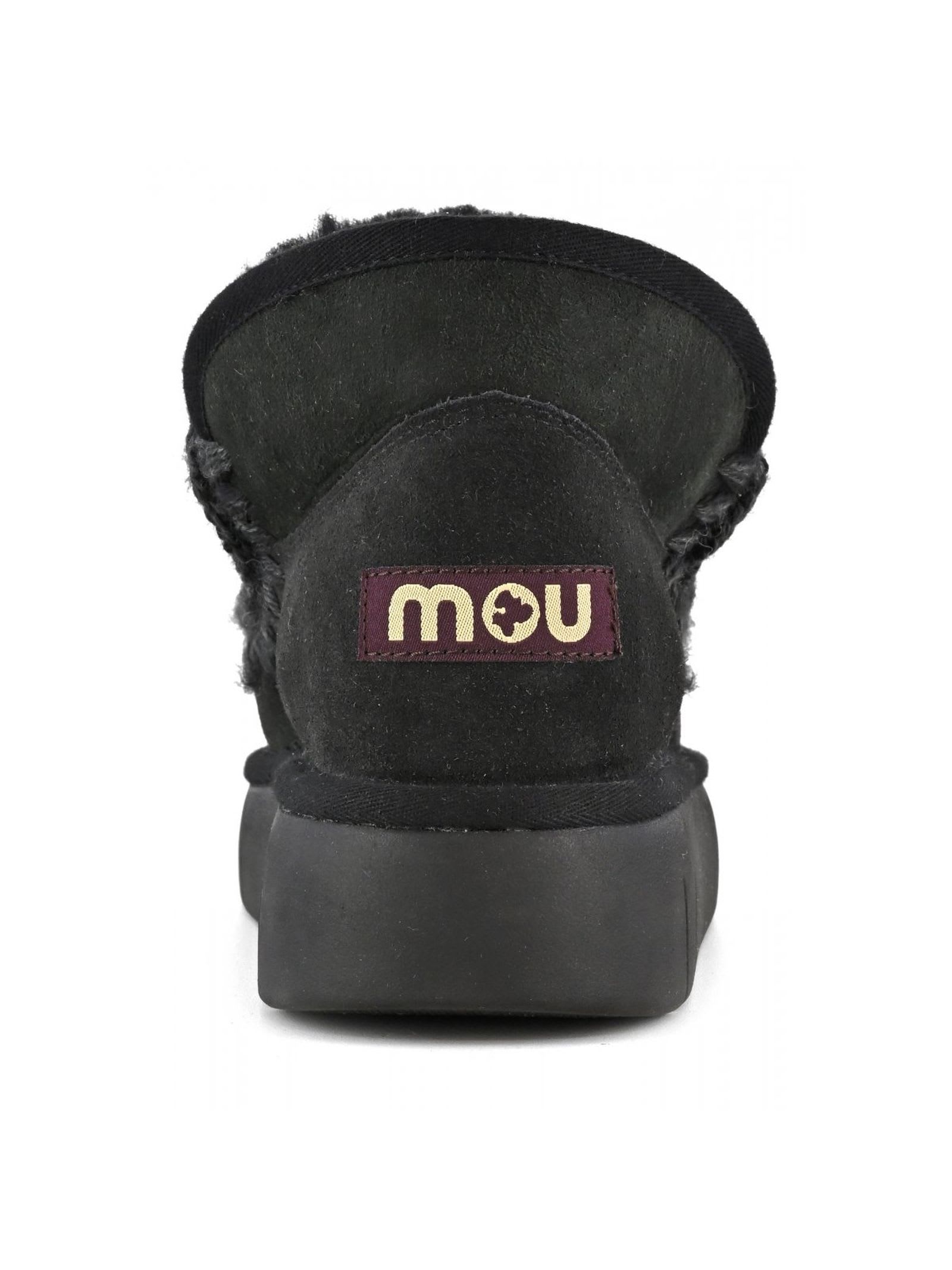 Shop Mou Black Eskimo Bounce Sneaker