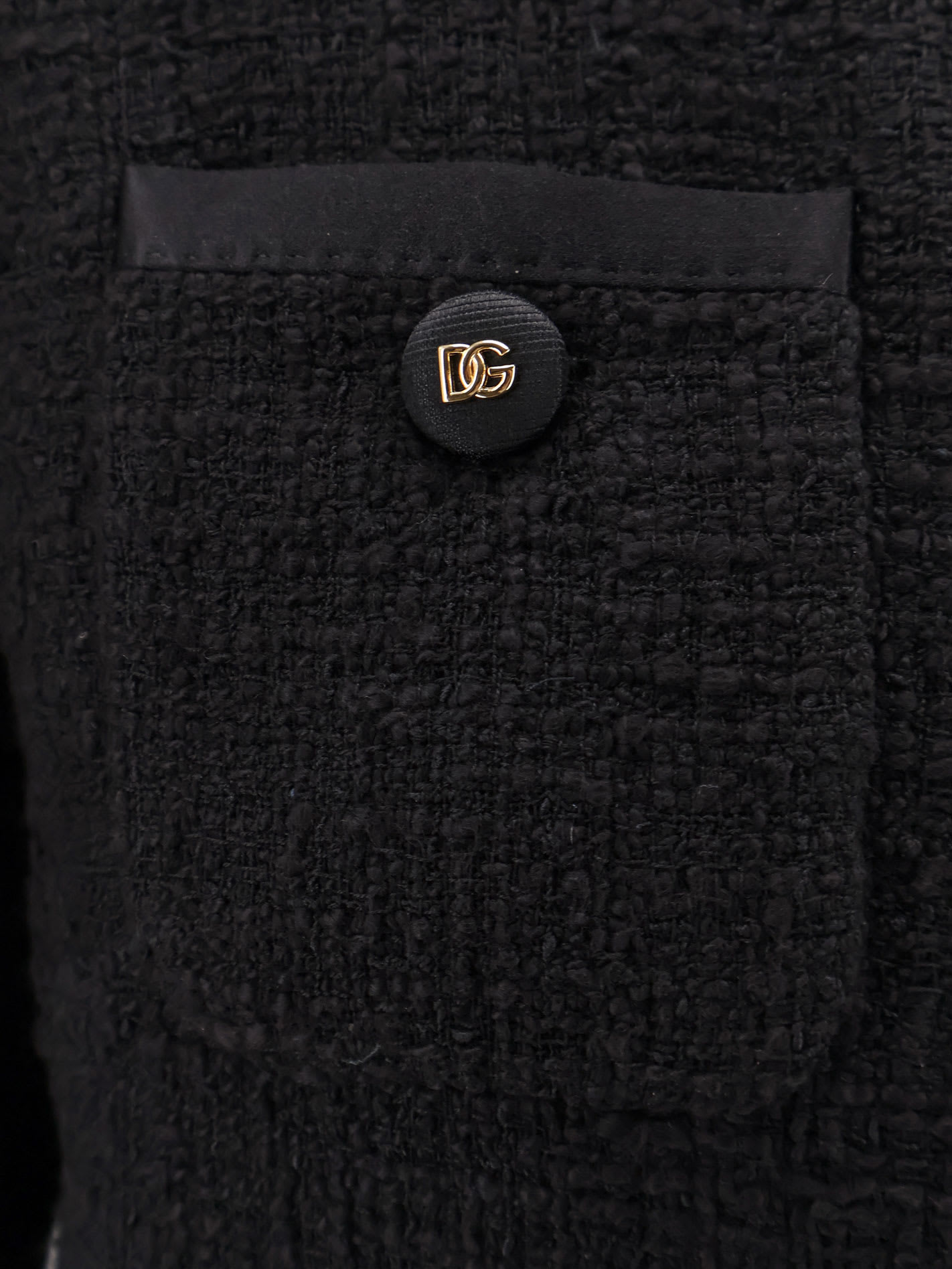 Dolce & Gabbana Women Cotton And Viscose Blazer With Animalier Print Lining In Black