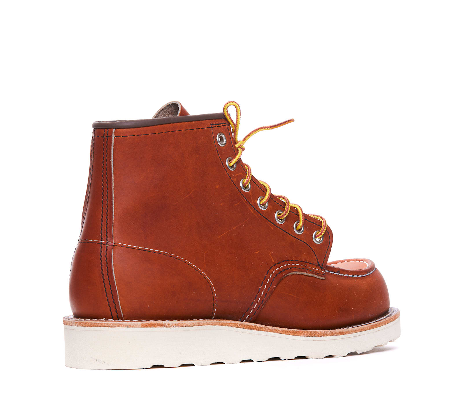 Shop Red Wing 6-inch Classic Moc Boots In Brown