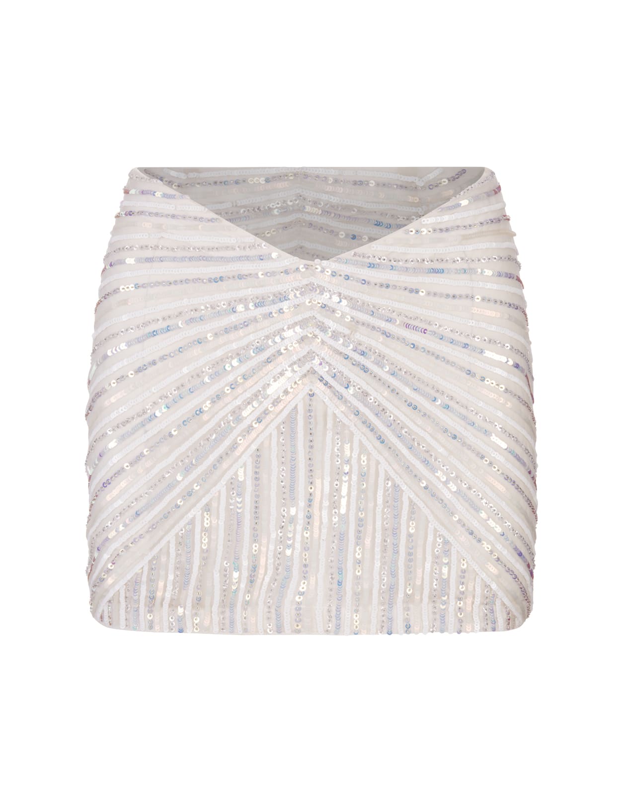Retrofete White Matis Mini Skirt