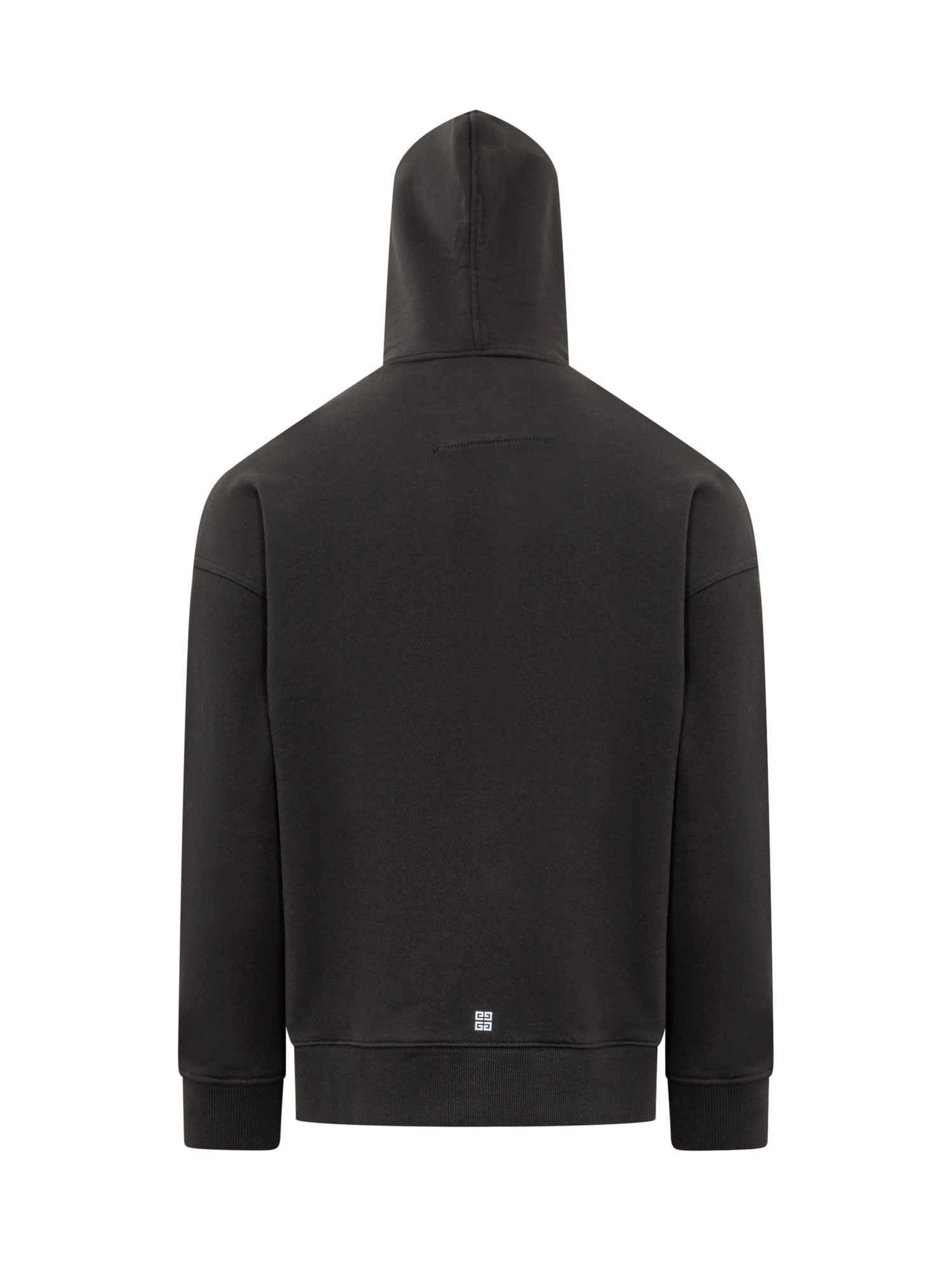 Shop Givenchy Hoodie With Logo In Black