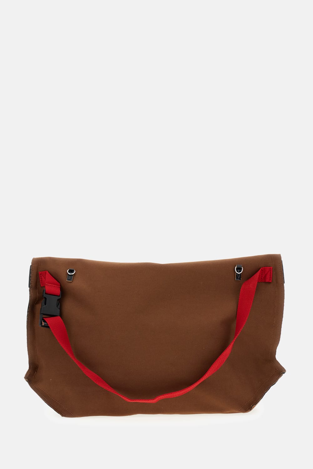 Plan C Pili E Bianca Medium Shopper Bag In Brown