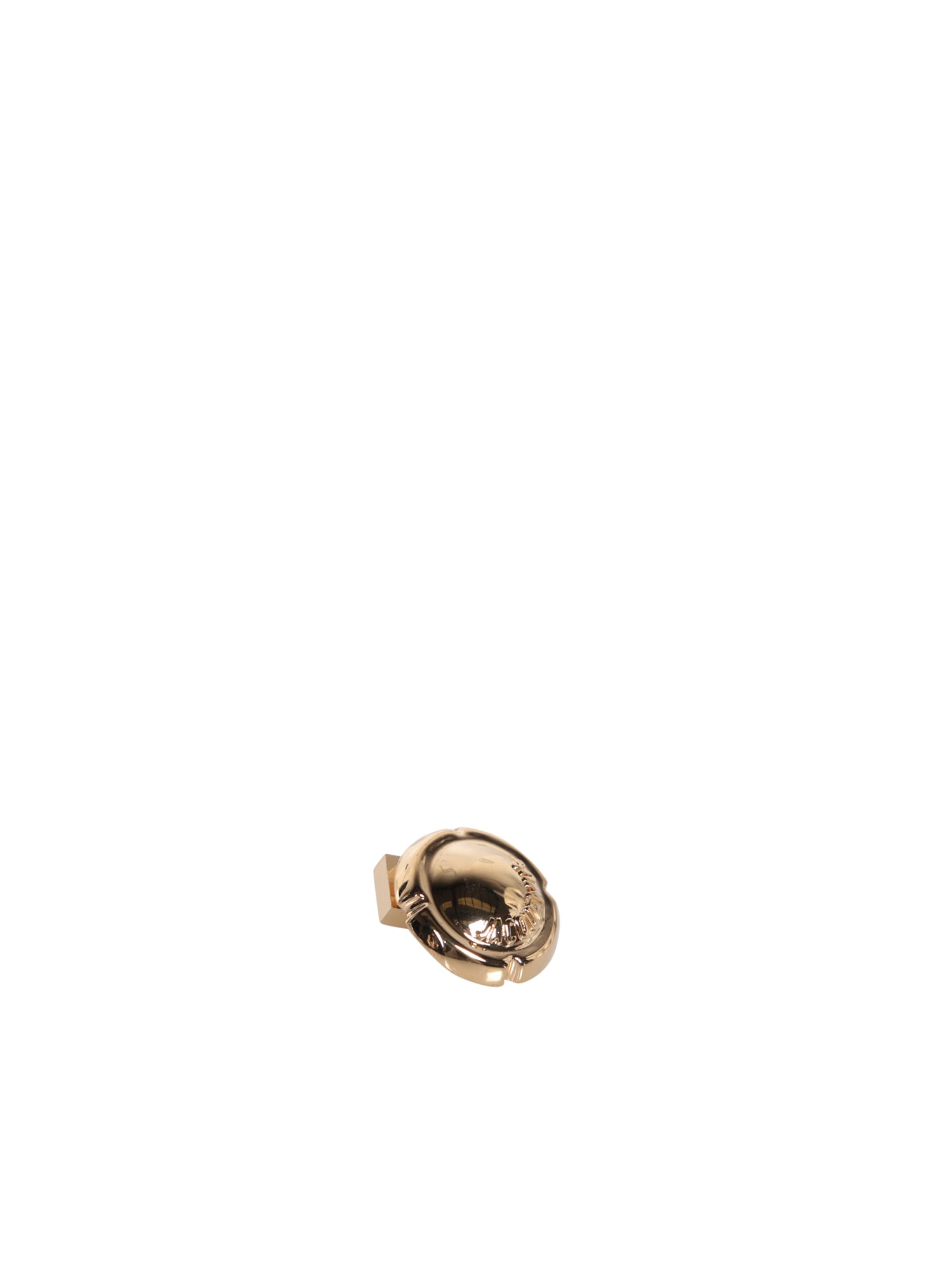 Shop Jacquemus Les Festiva Gold Earrings In Metallic