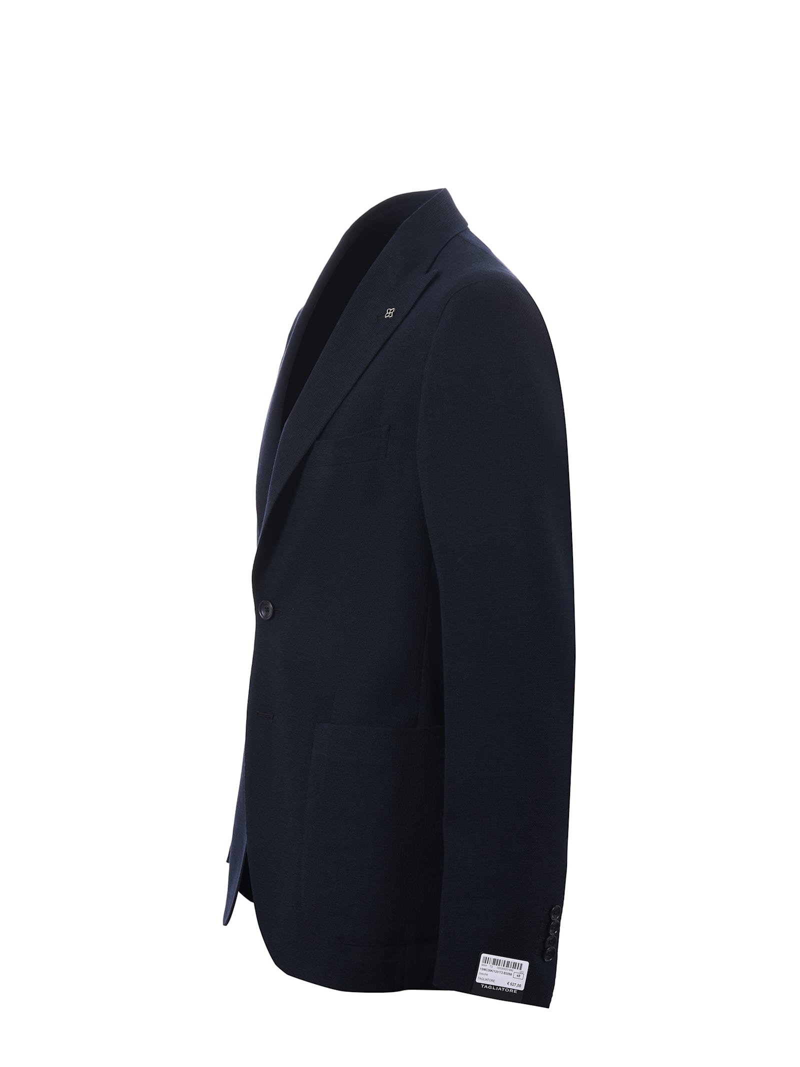 TAGLIATORE TAGLIATORE WOOL HOPSACK JACKET