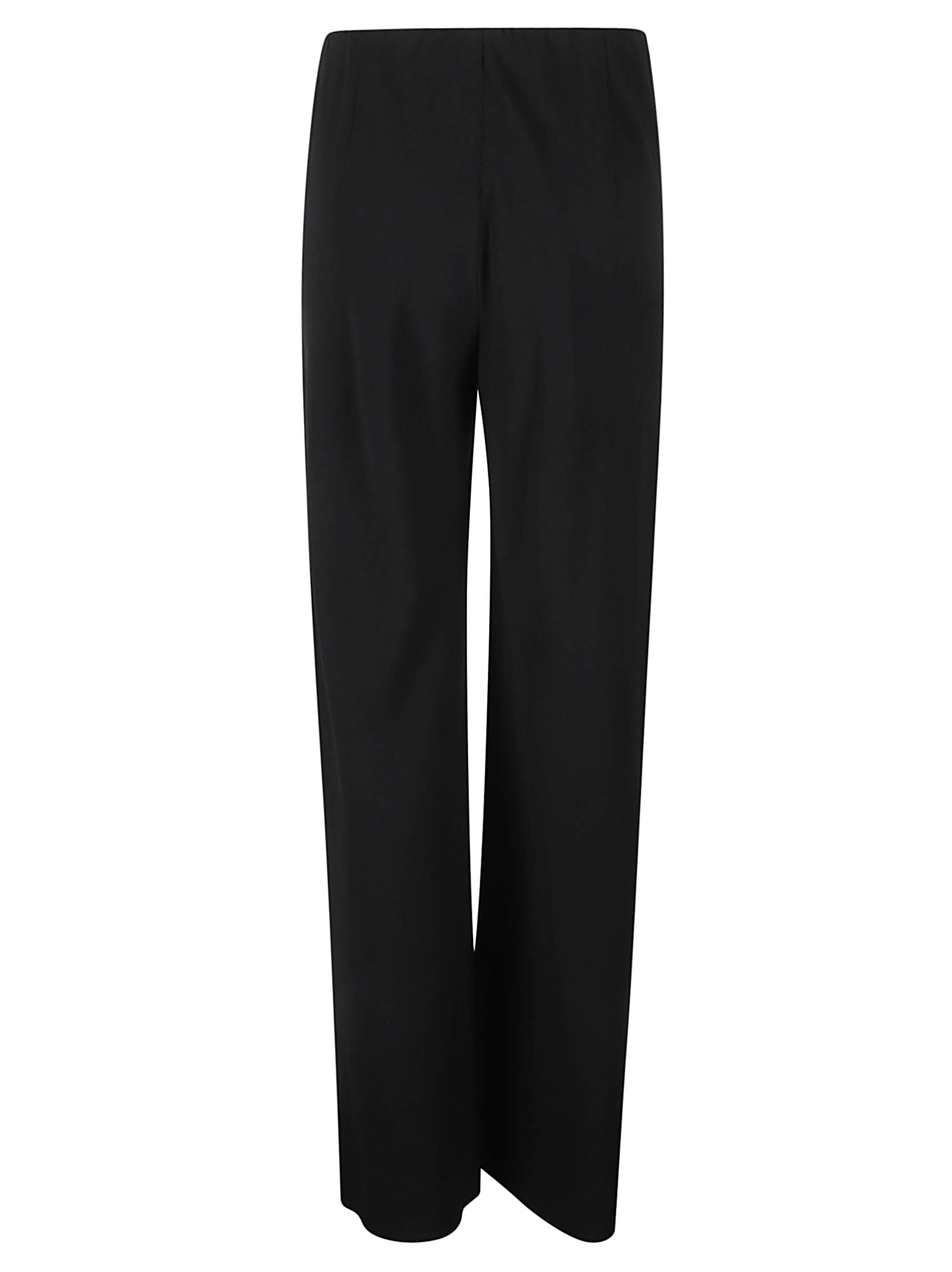 Shop Vince Straight Trousers In Black