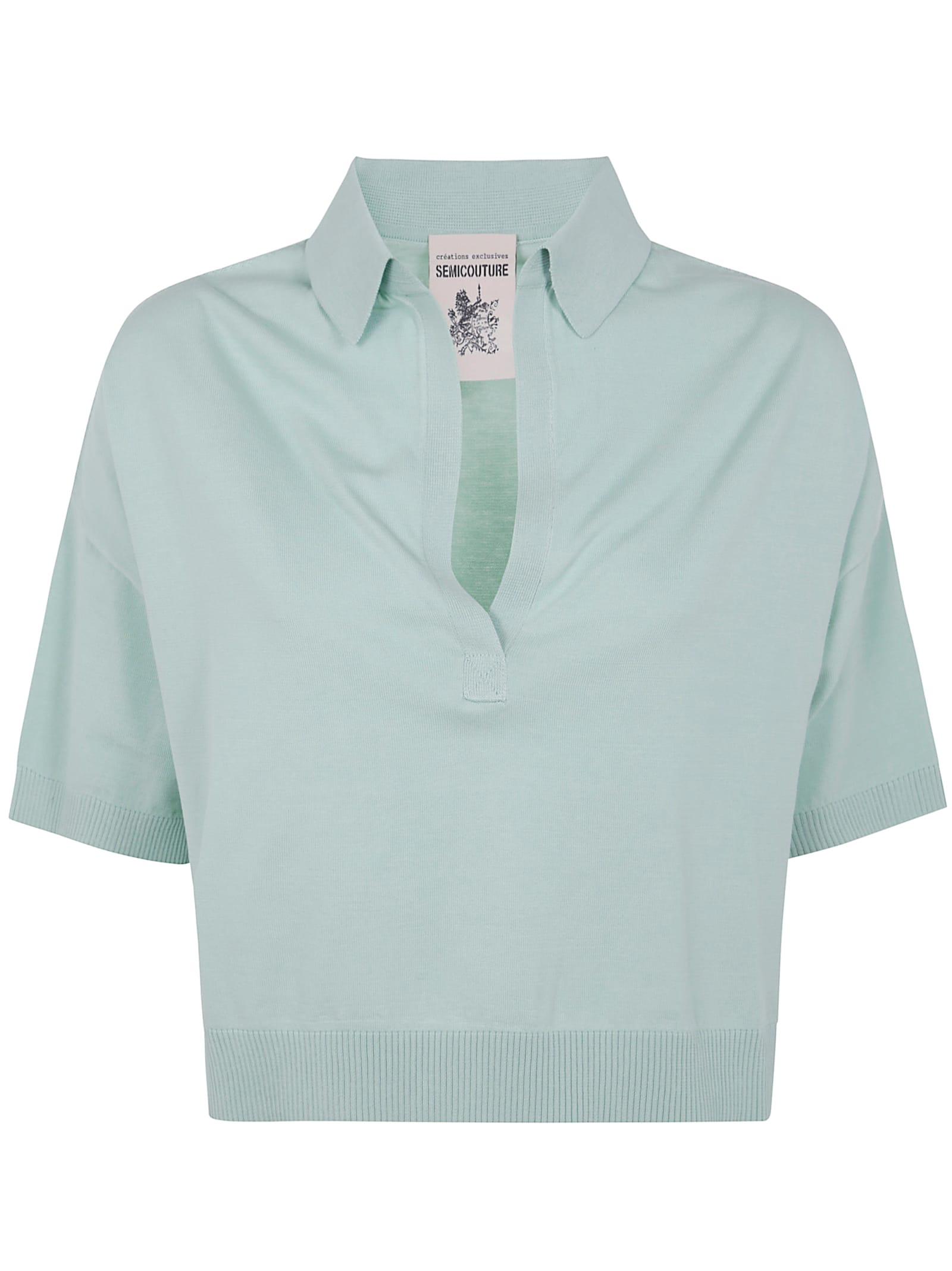 SEMICOUTURE Ambre Polo