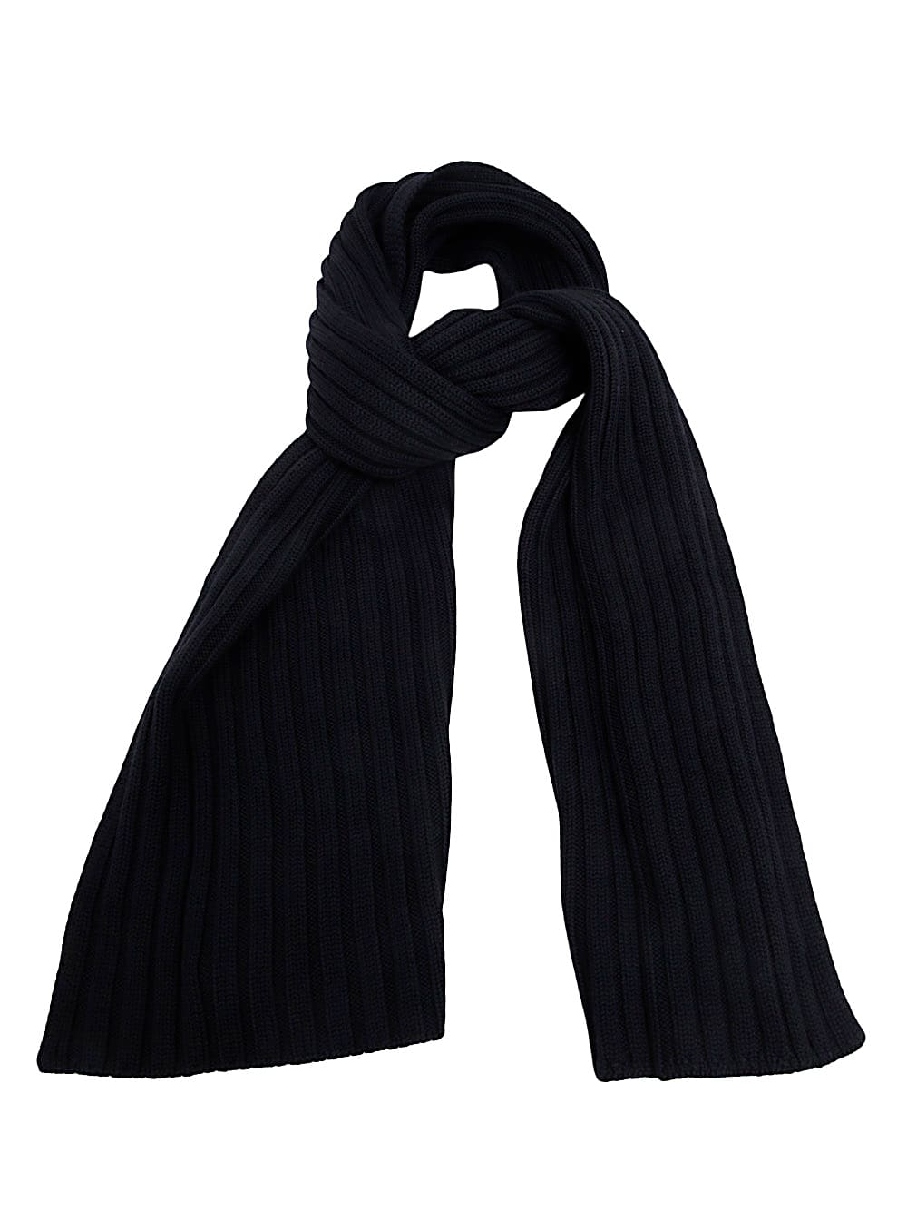 Filippo De Laurentiis Merinos Extrafine Scarf In Black