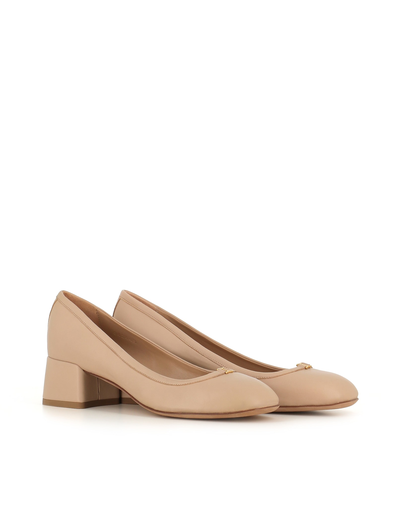 Shop Chloé Décolleté Marcie In Nude