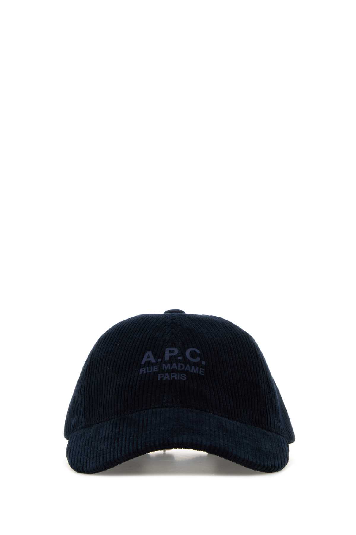 A. P.C. Navy Blue Corduroy Baseball Hat