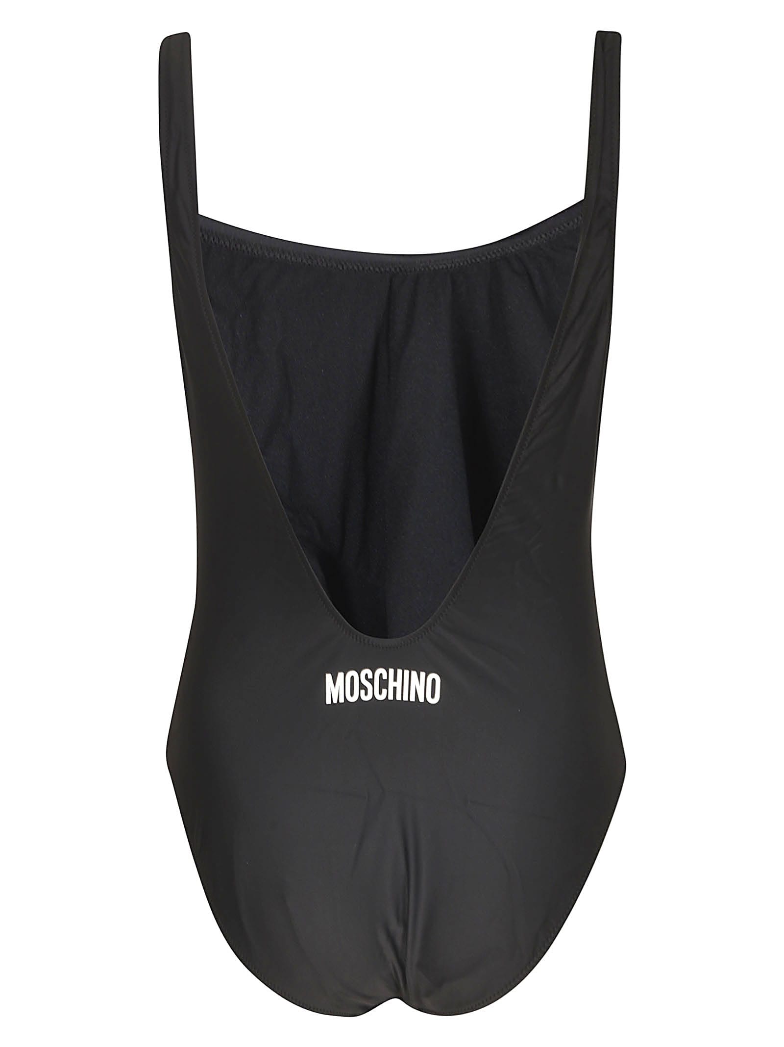 Shop Moschino 40 Years Of Love Body In Black